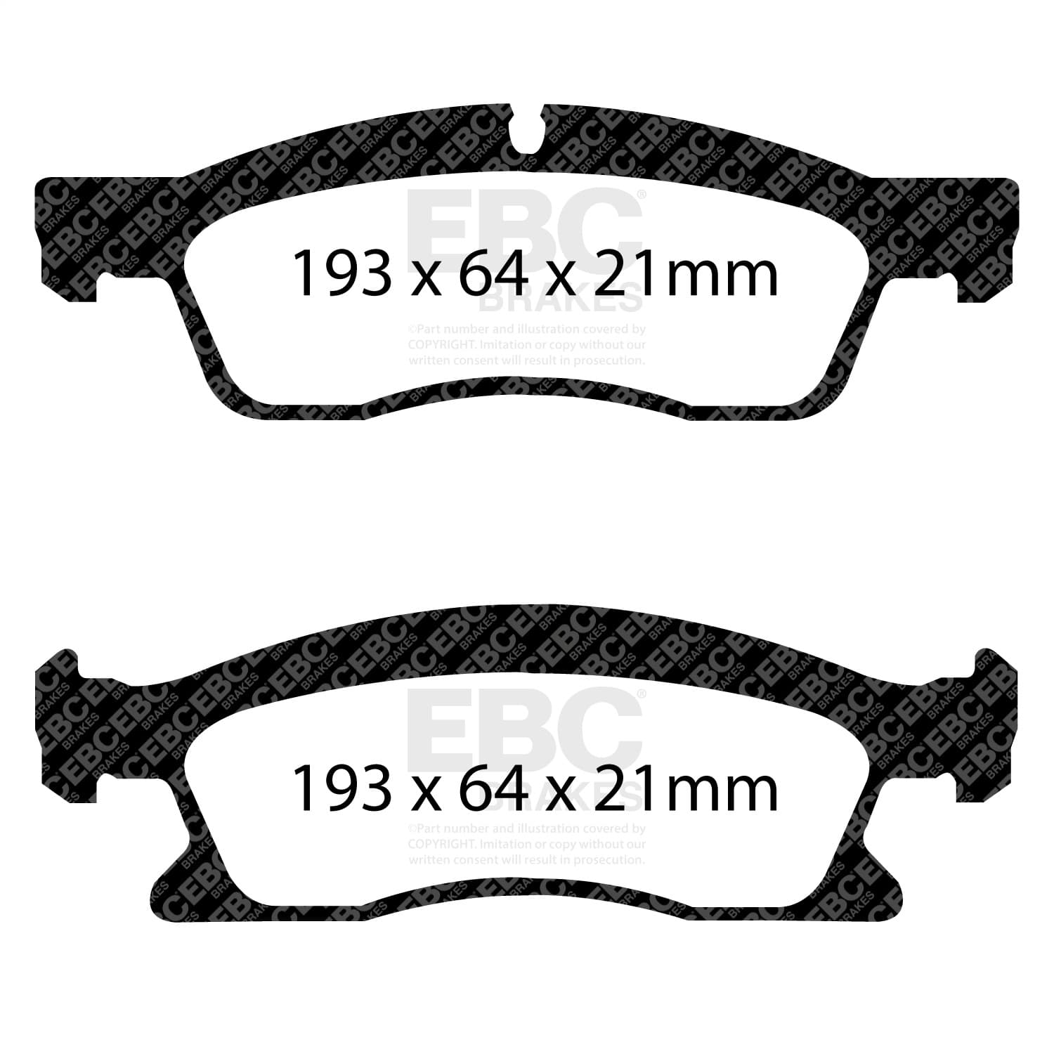 EBC Brakes - DP42136R - Disc Brake Pad image 5