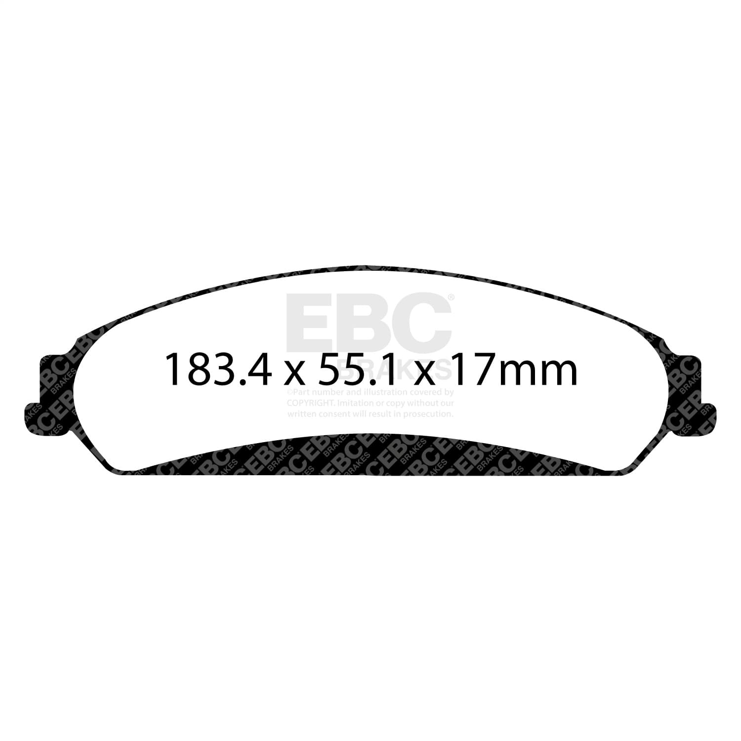 EBC Brakes - DP22139 - Disc Brake Pad image 4