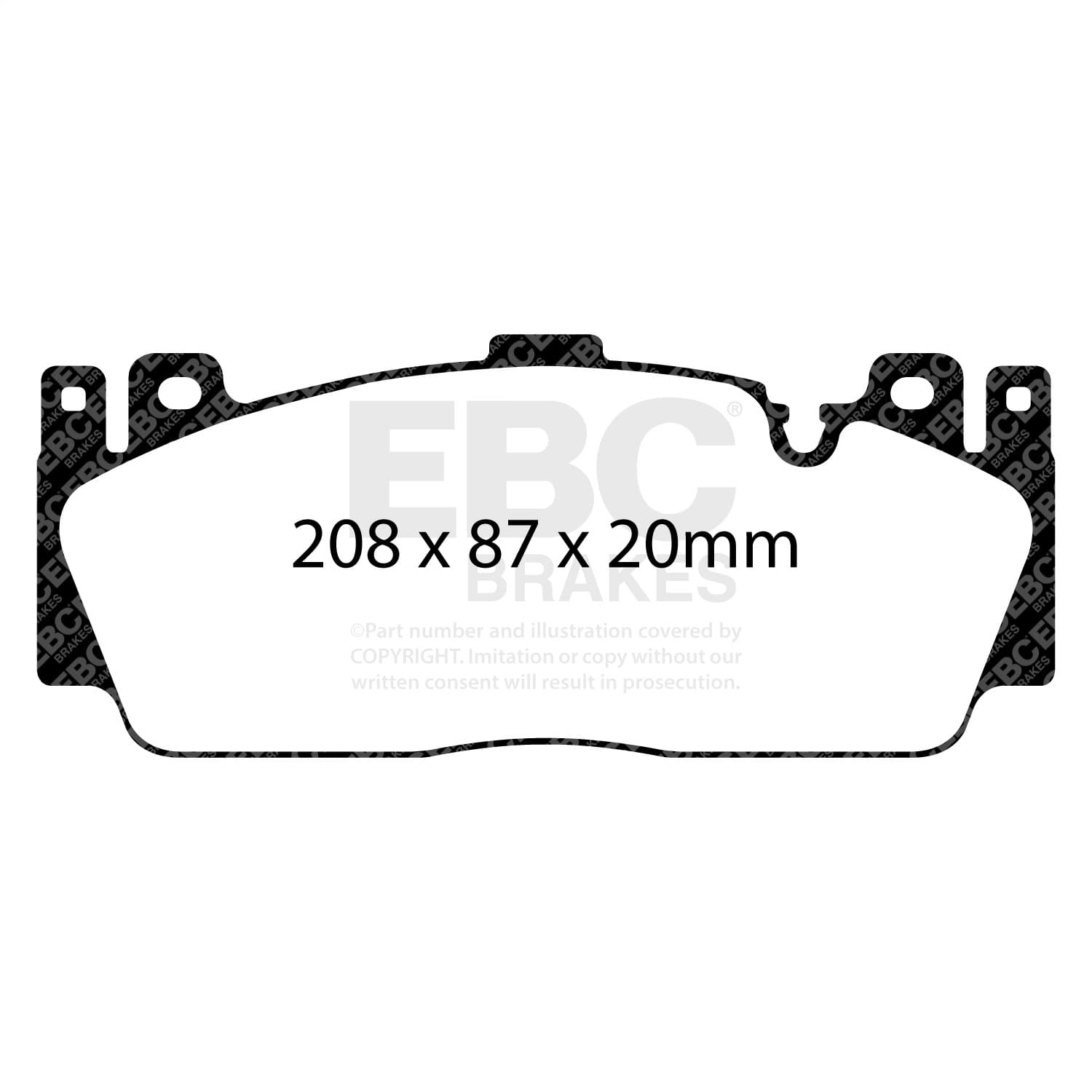 EBC Brakes - DP32148C - Disc Brake Pad image 3