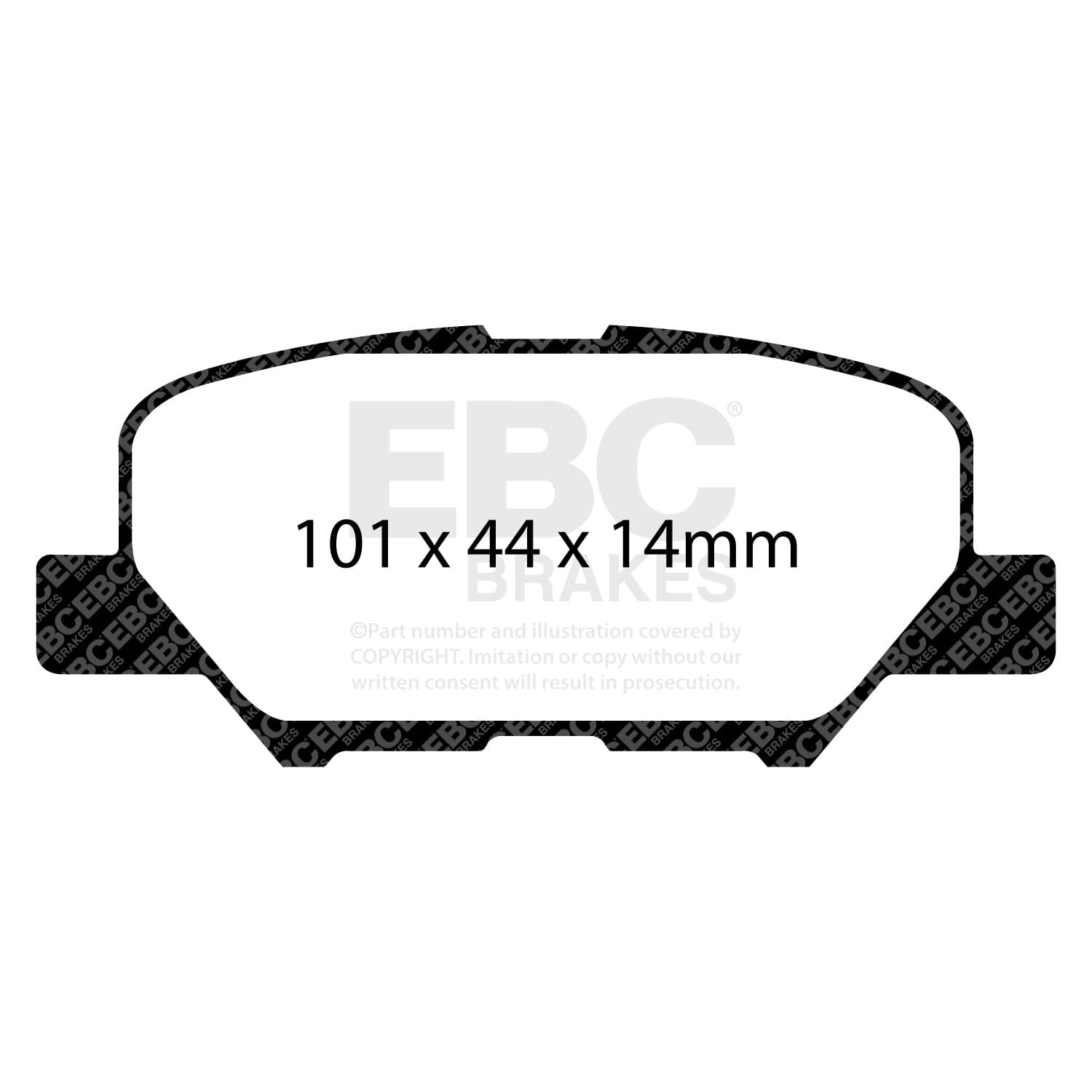 EBC Brakes - DP22171 - Disc Brake Pad image 3