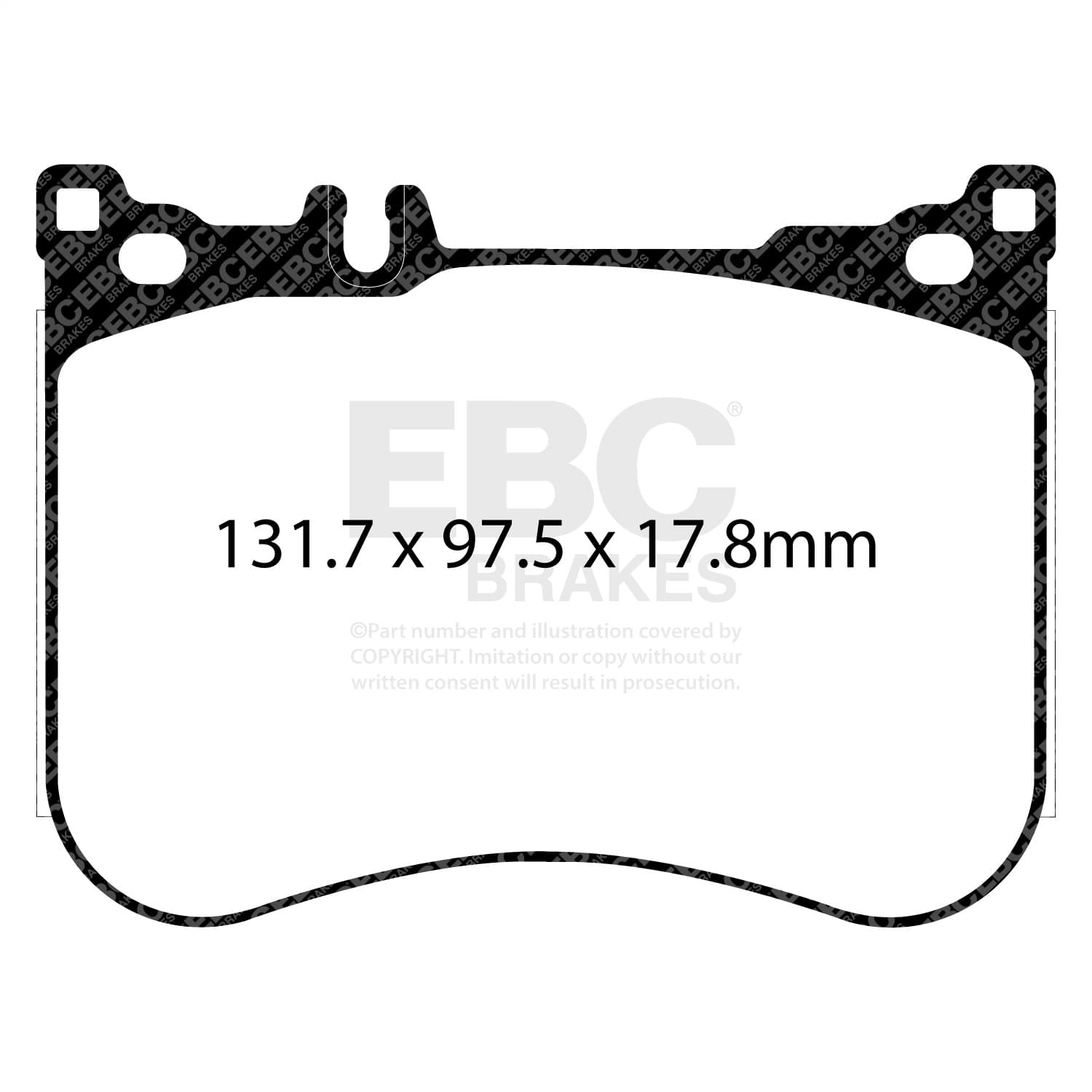 EBC Brakes - DP32178C - Disc Brake Pad image 3