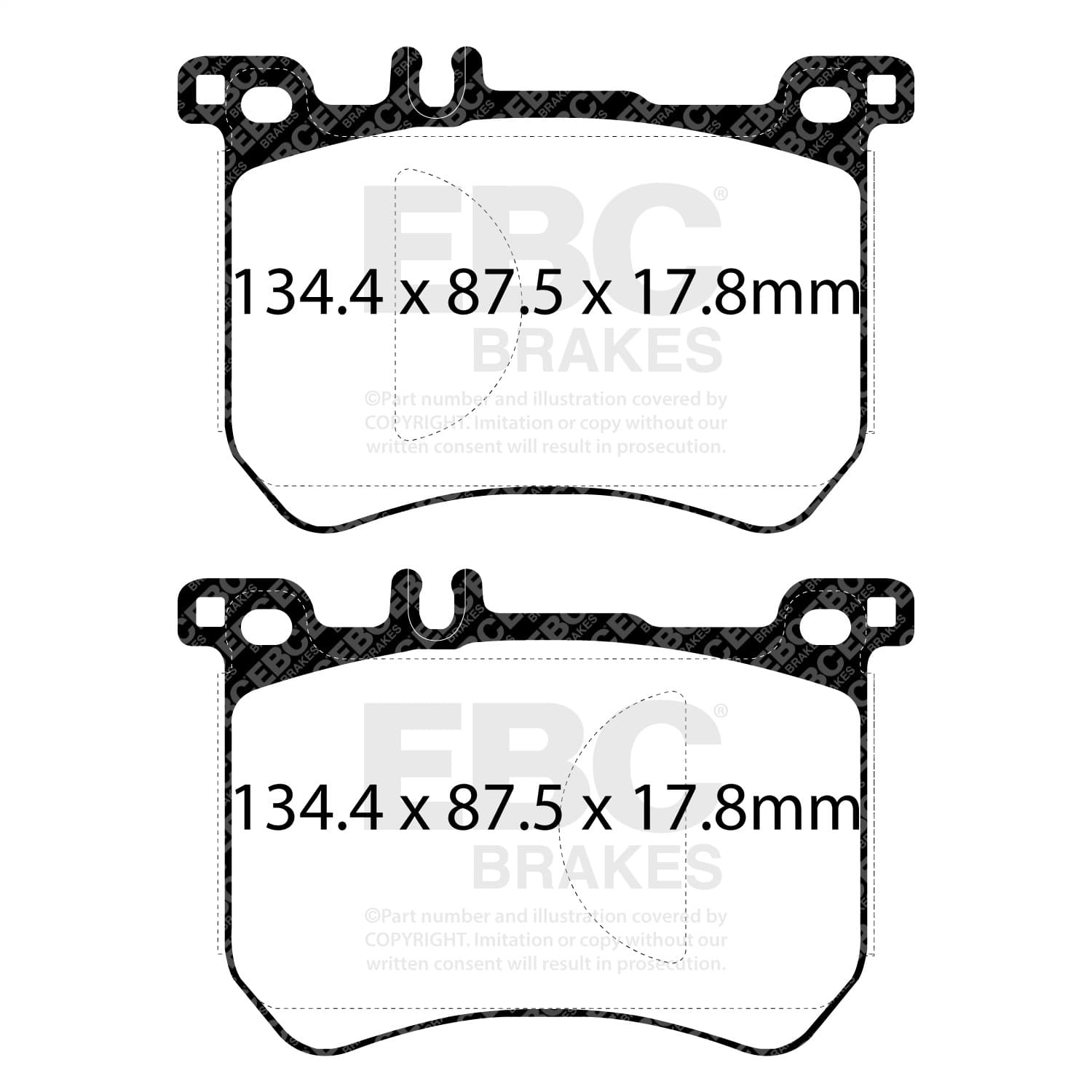 EBC Brakes - DP32179C - Disc Brake Pad image 3
