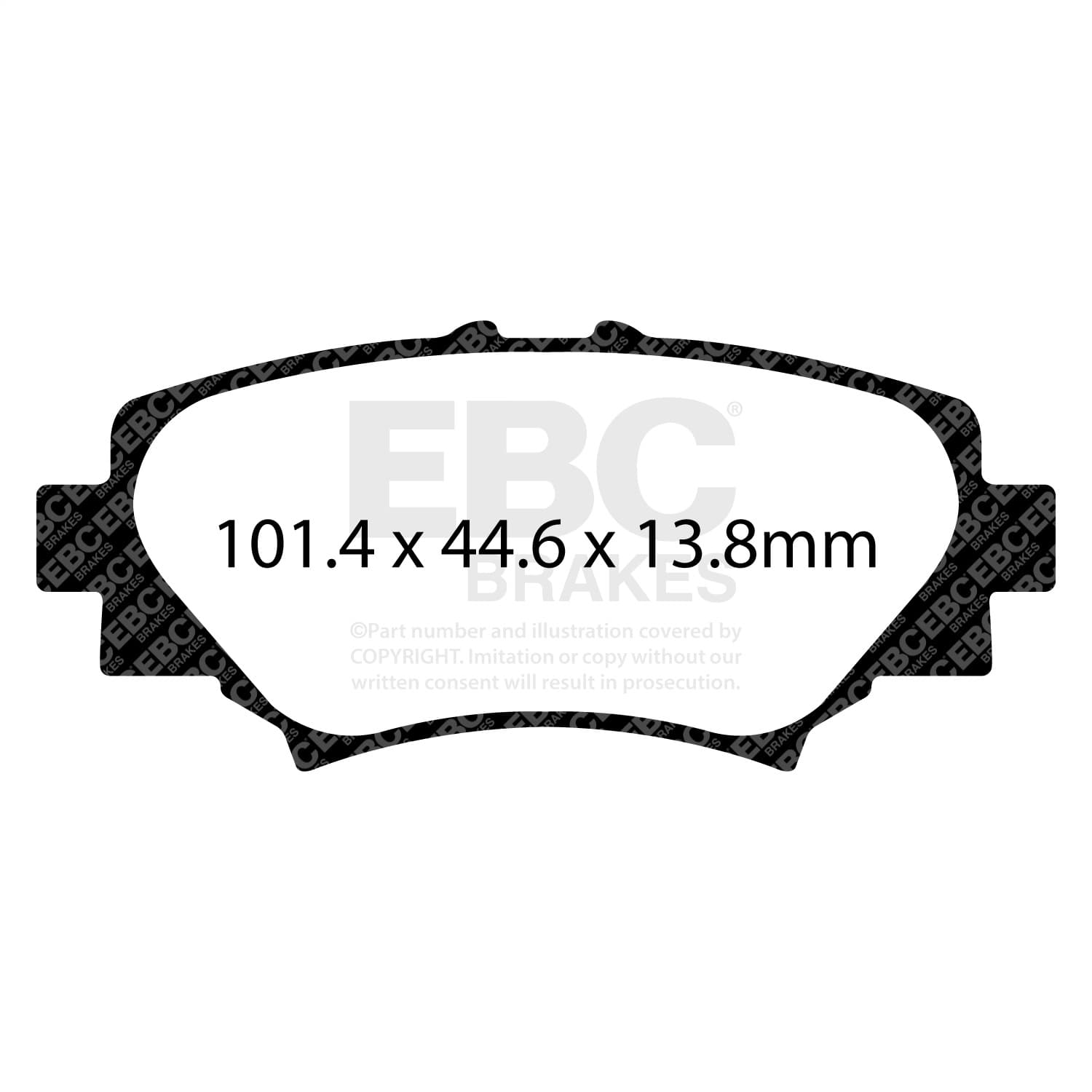 EBC Brakes - DP22186 - Disc Brake Pad image 4