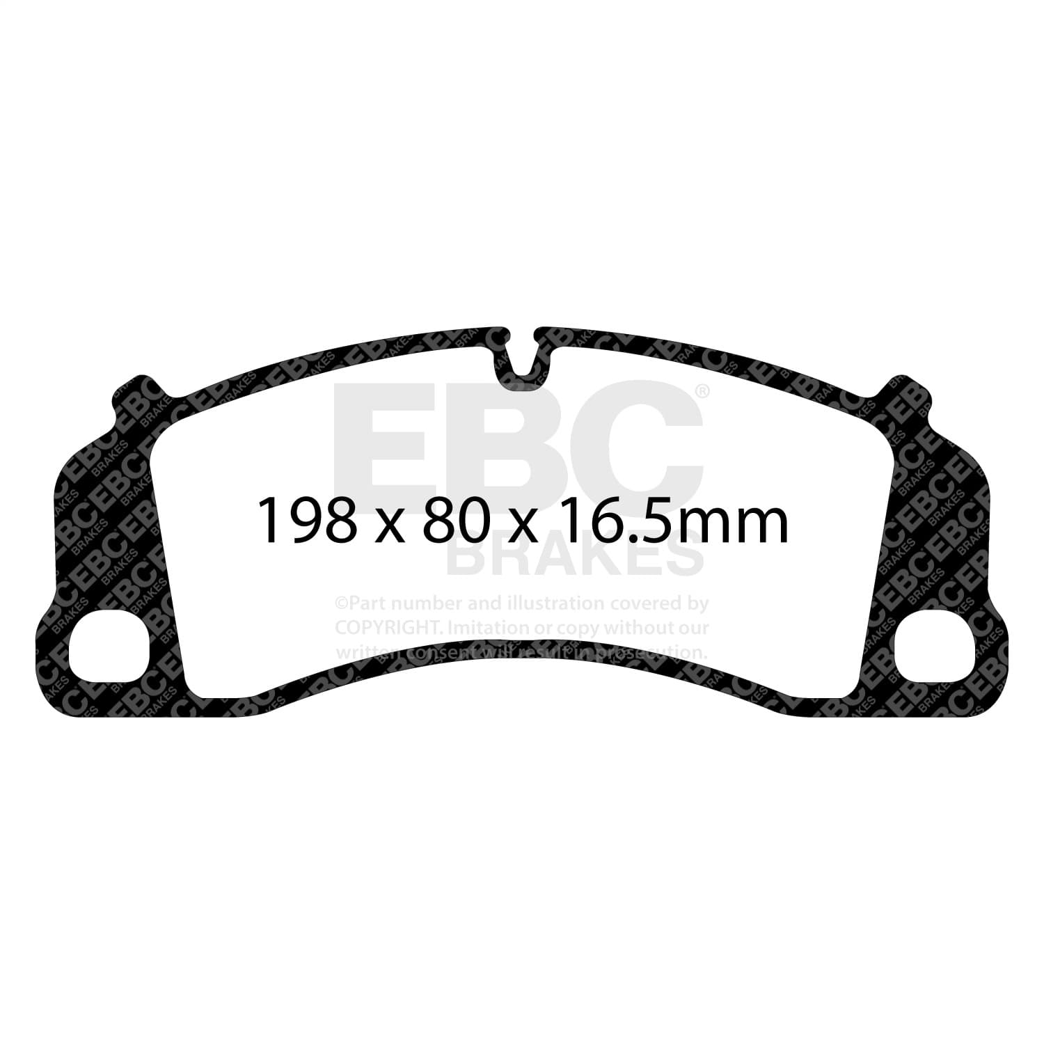 EBC Brakes - DP32206C - Disc Brake Pad image 4