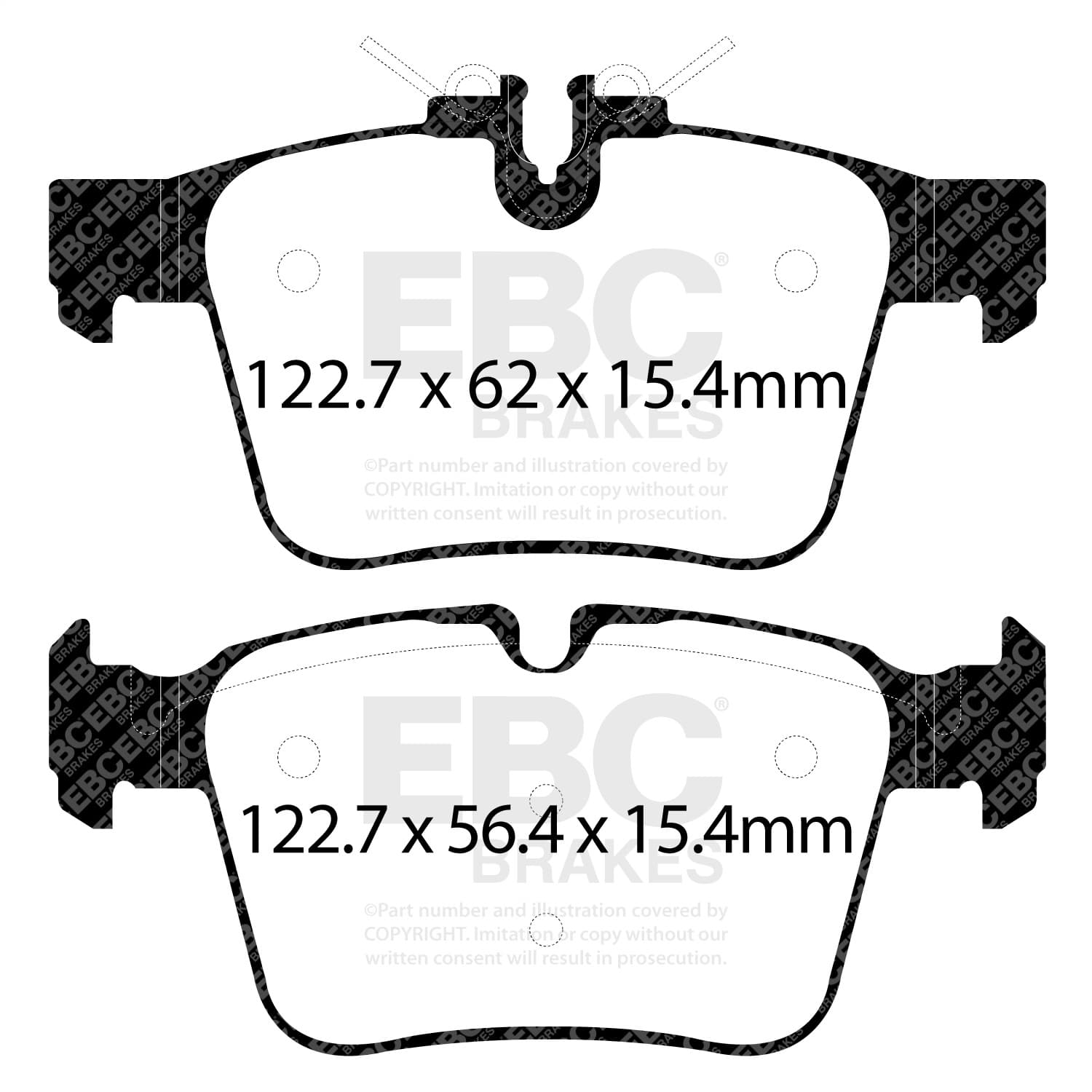 EBC Brakes - DP32215C - Disc Brake Pad image 5