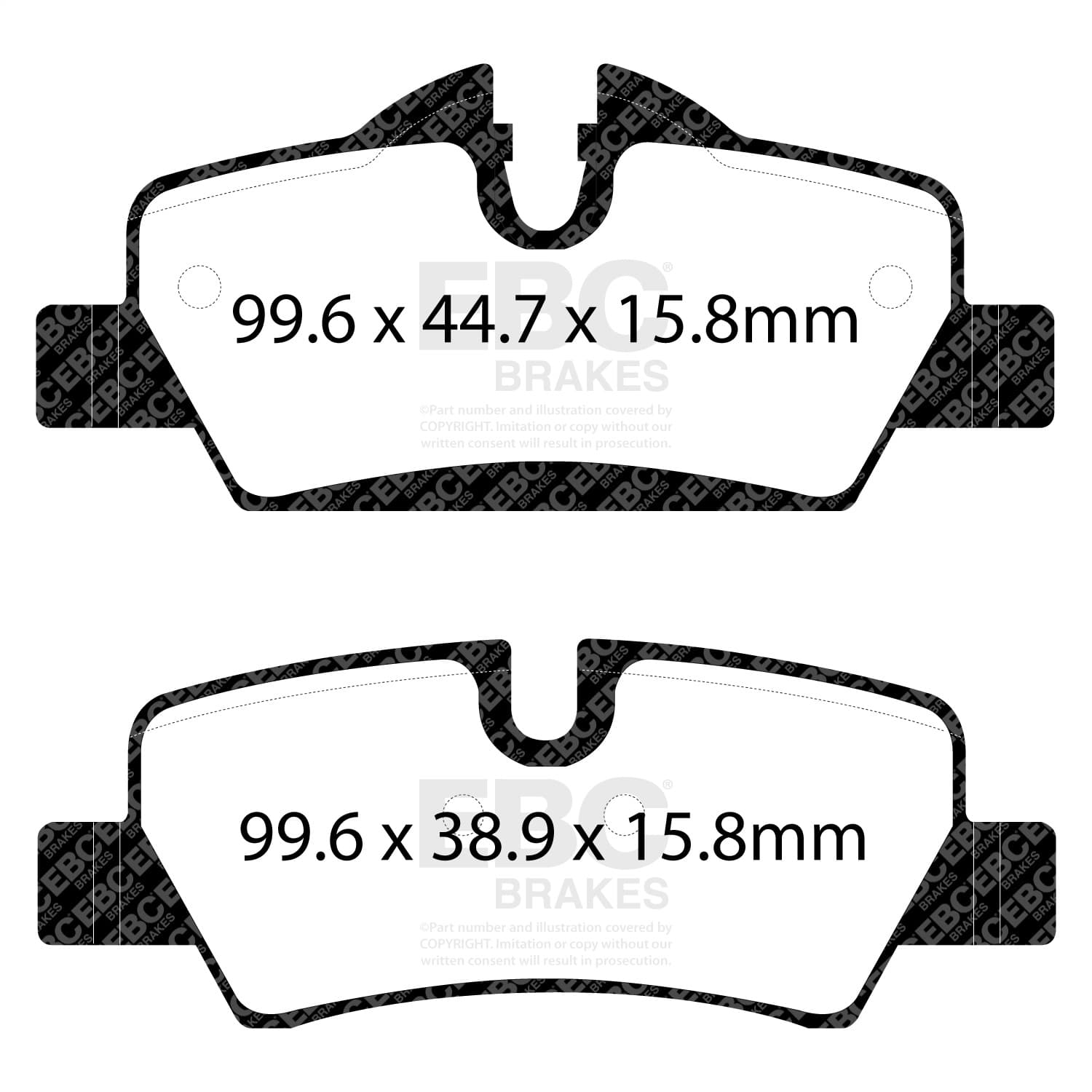 EBC Brakes - S20K2145 - Front and Rear - Disc Brake Pad and Rotor Kit image 2
