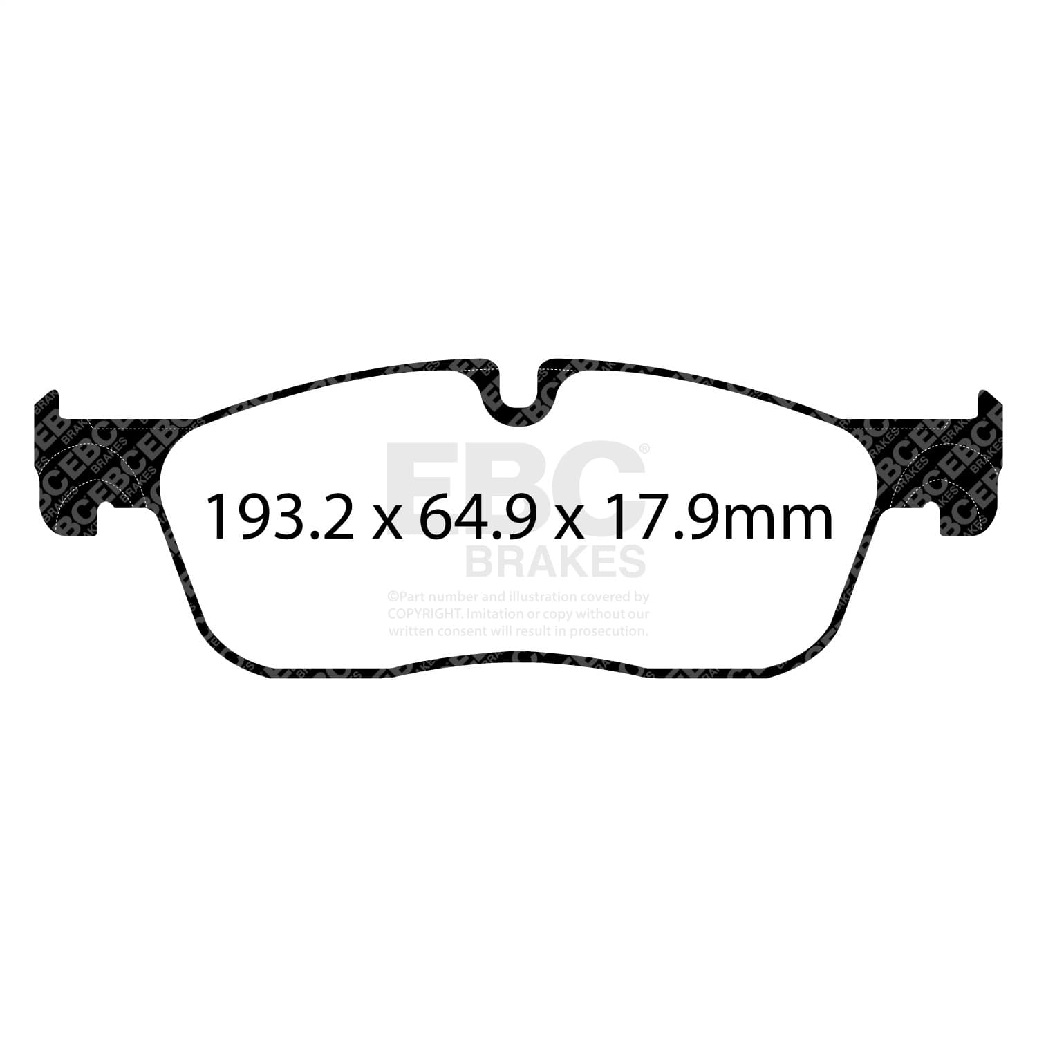EBC Brakes - DP32251C - Disc Brake Pad image 5