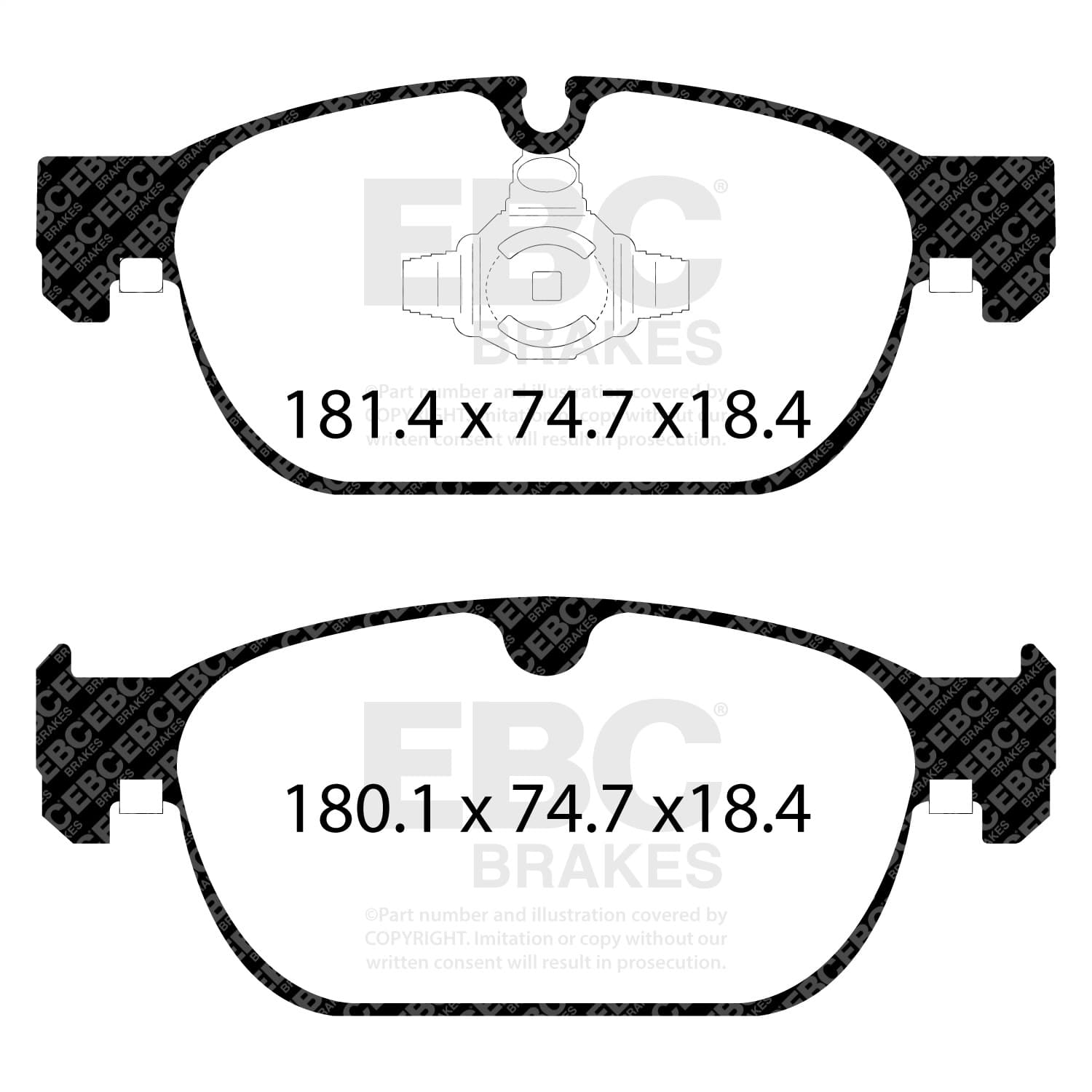 EBC Brakes - DP22260 - Disc Brake Pad image 5
