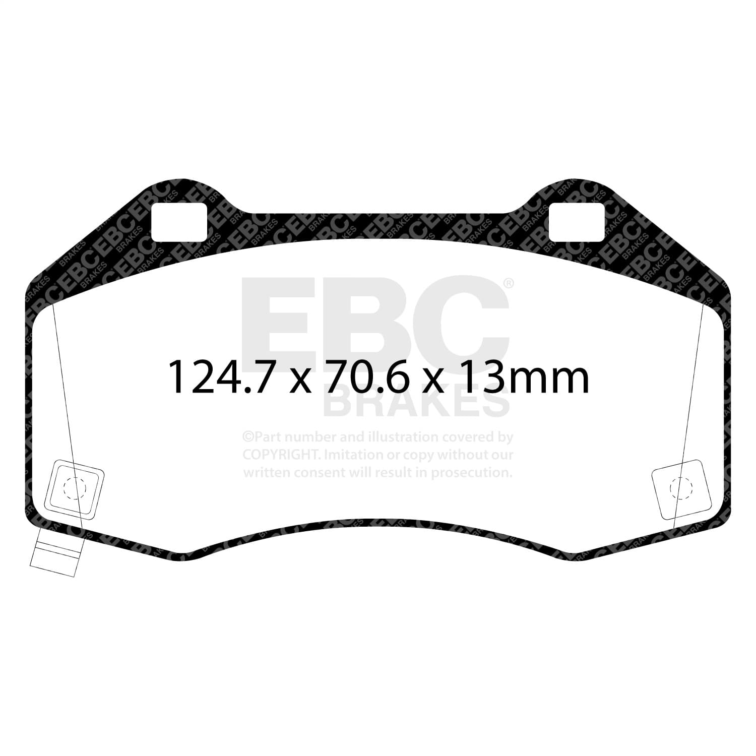 EBC Brakes - DP32286C - Disc Brake Pad image 6