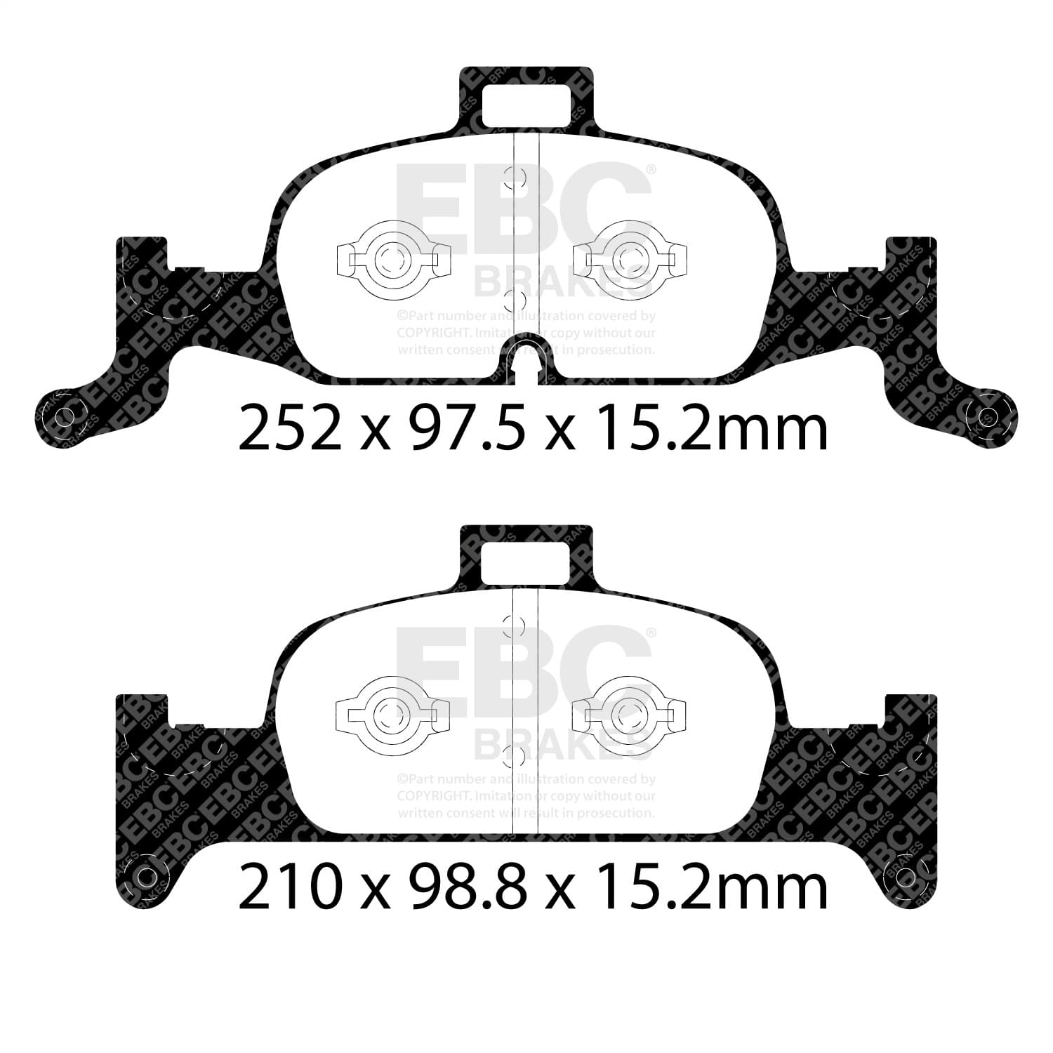 EBC Brakes - DP22290 - Disc Brake Pad image 4