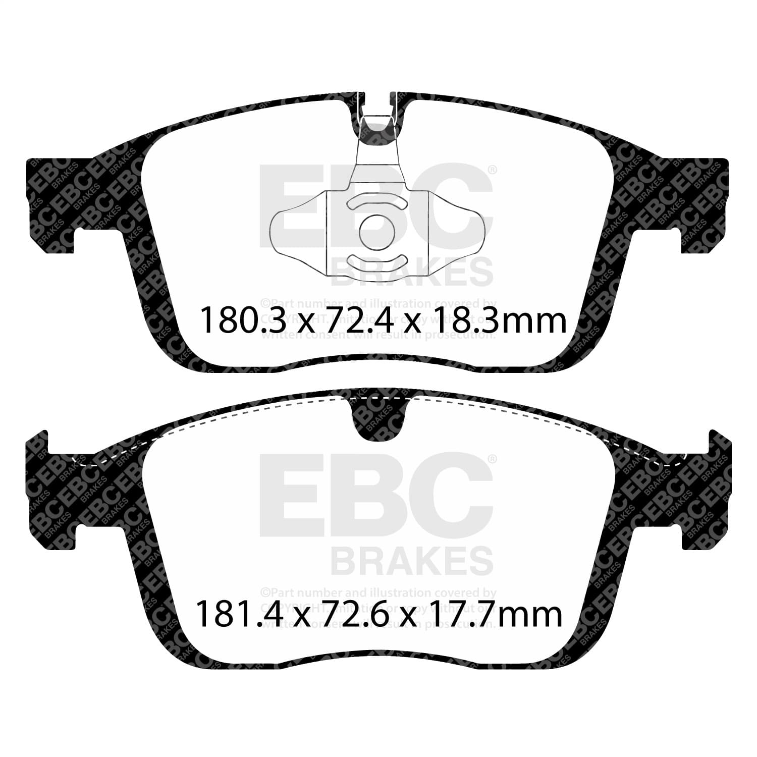 EBC Brakes - DP32296C - Disc Brake Pad image 5