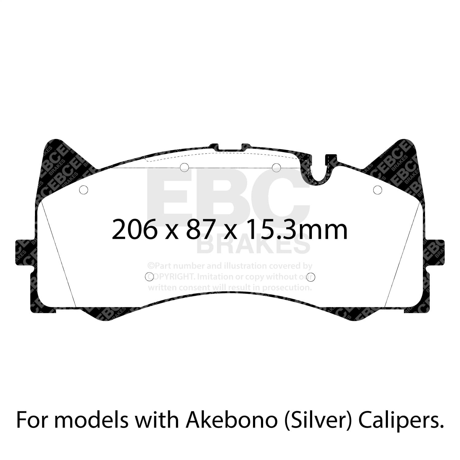 EBC Brakes - DP32298C - Disc Brake Pad image 4
