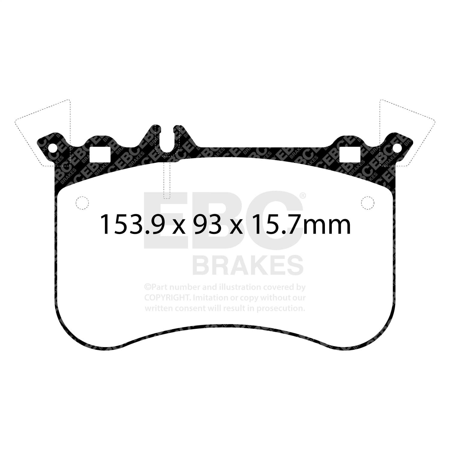 EBC Brakes - DP32311C - Disc Brake Pad image 5