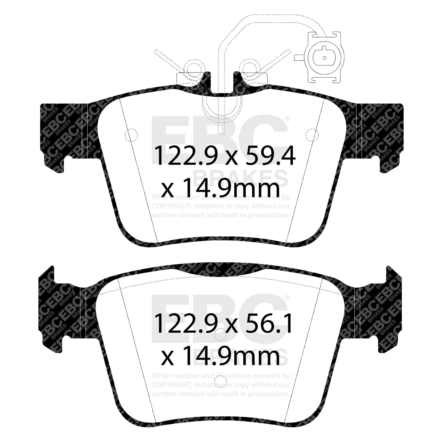 EBC Brakes - DP32315C - Disc Brake Pad image 4