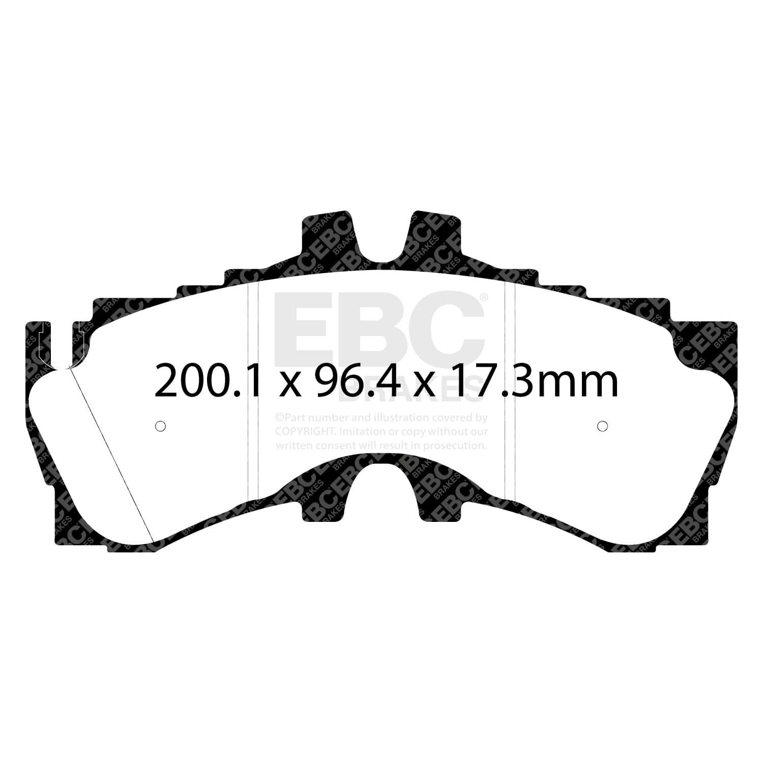 EBC Brakes - DP32323C - Disc Brake Pad image 5