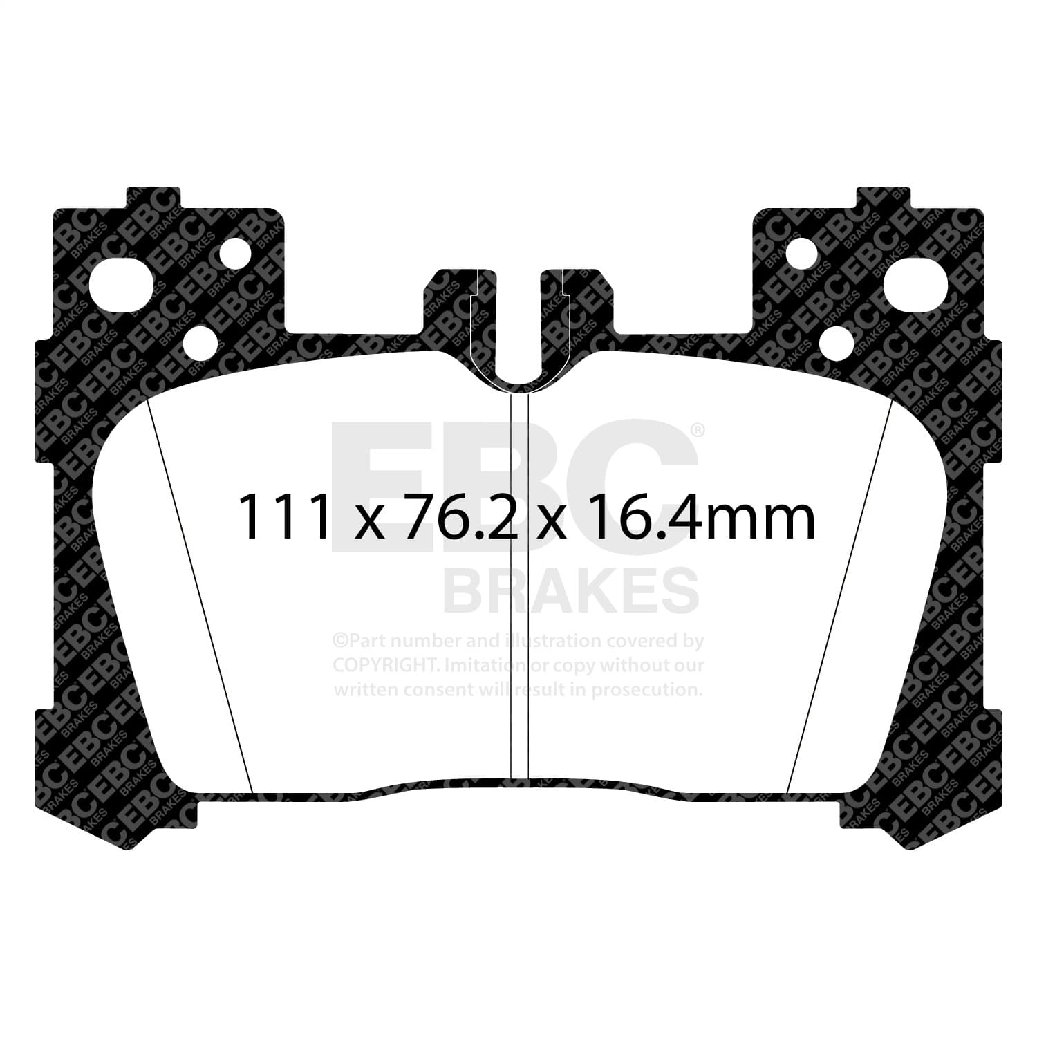 EBC Brakes - DP32324C - Disc Brake Pad image 4