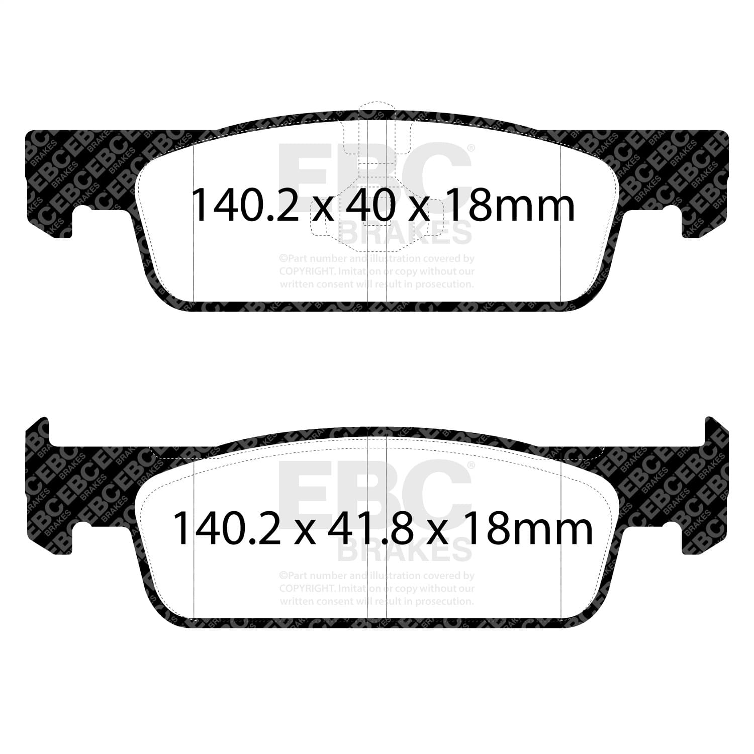 EBC Brakes - DP22335 - Disc Brake Pad image 5