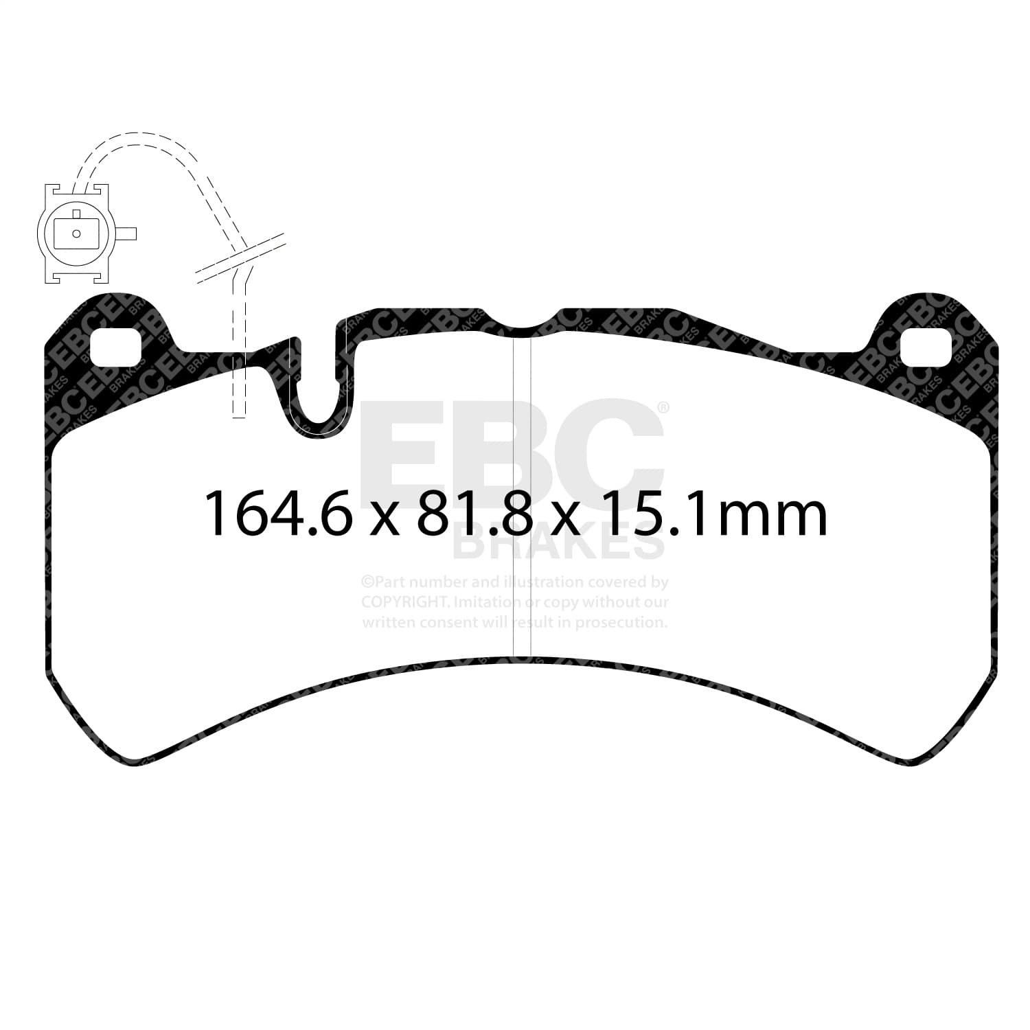 EBC Brakes - DP42355R - Disc Brake Pad image 4