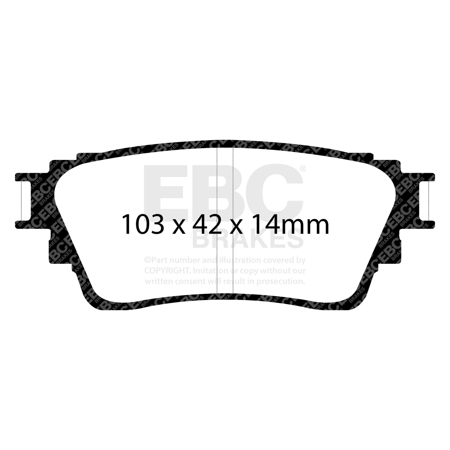 EBC Brakes - S5KR1770 - Rear - Disc Brake Pad and Rotor Kit image 2