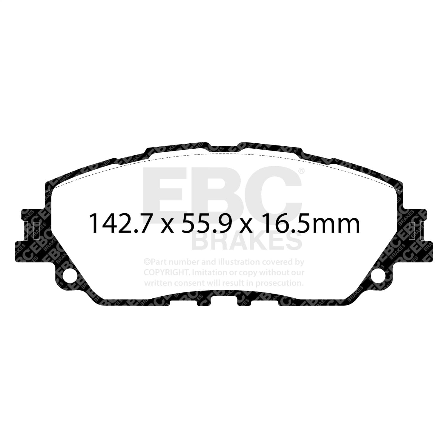 EBC Brakes - DP22378 - Disc Brake Pad image 4