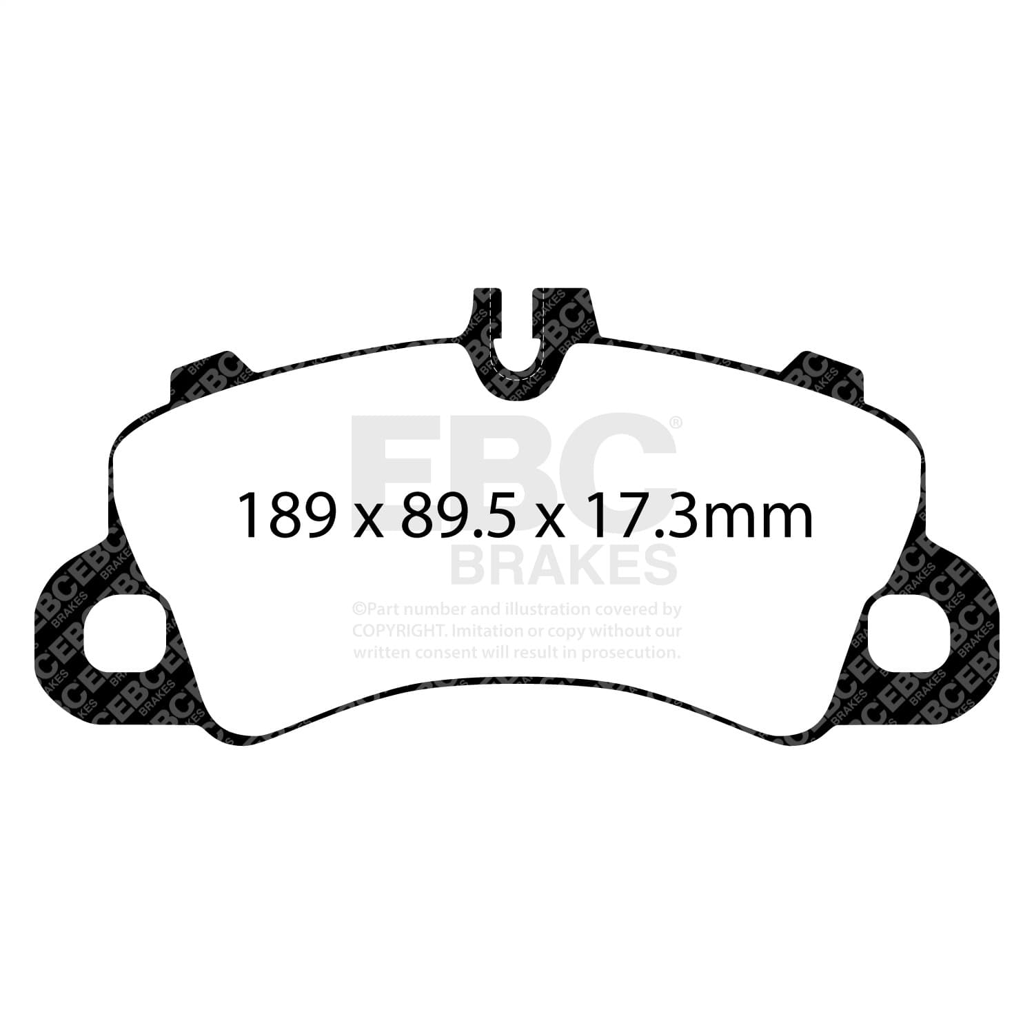 EBC Brakes - DP42379R - Disc Brake Pad image 5