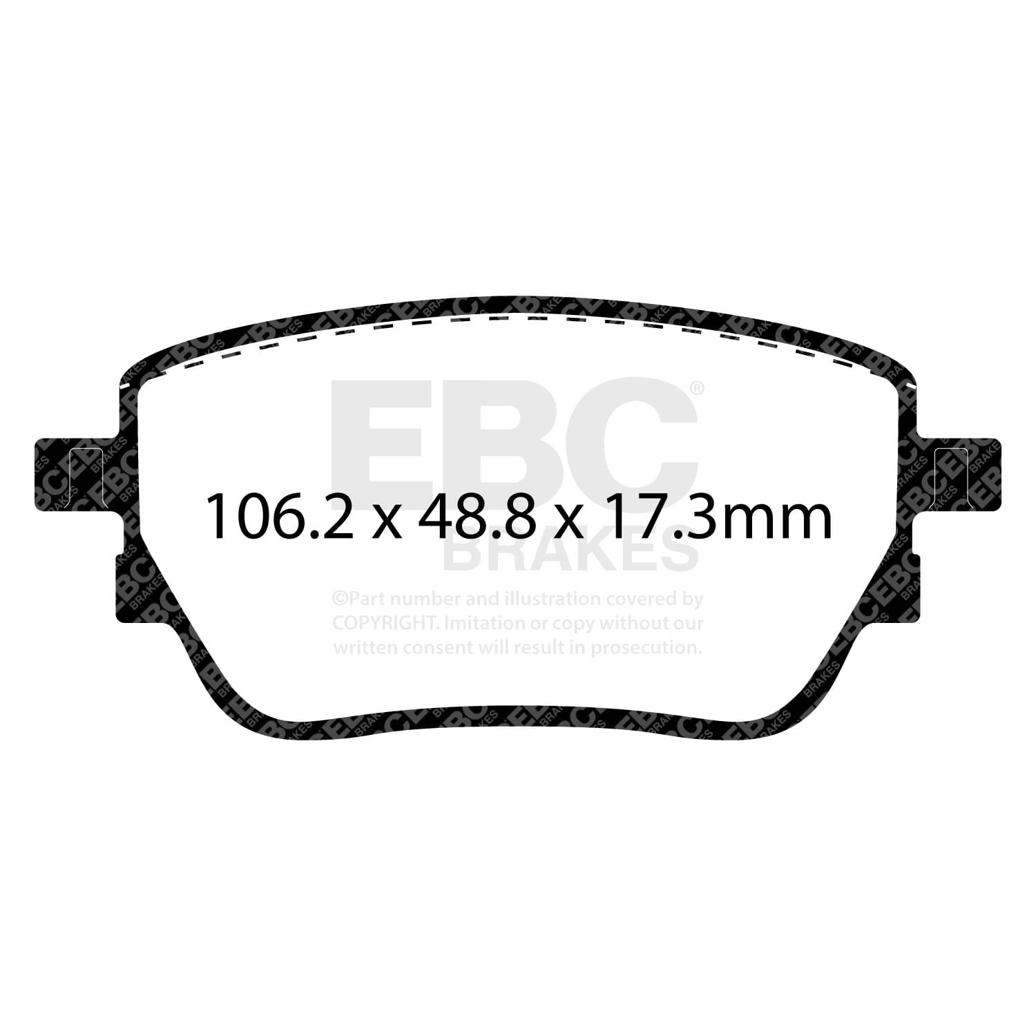 EBC Brakes - DP32389C - Disc Brake Pad image 4