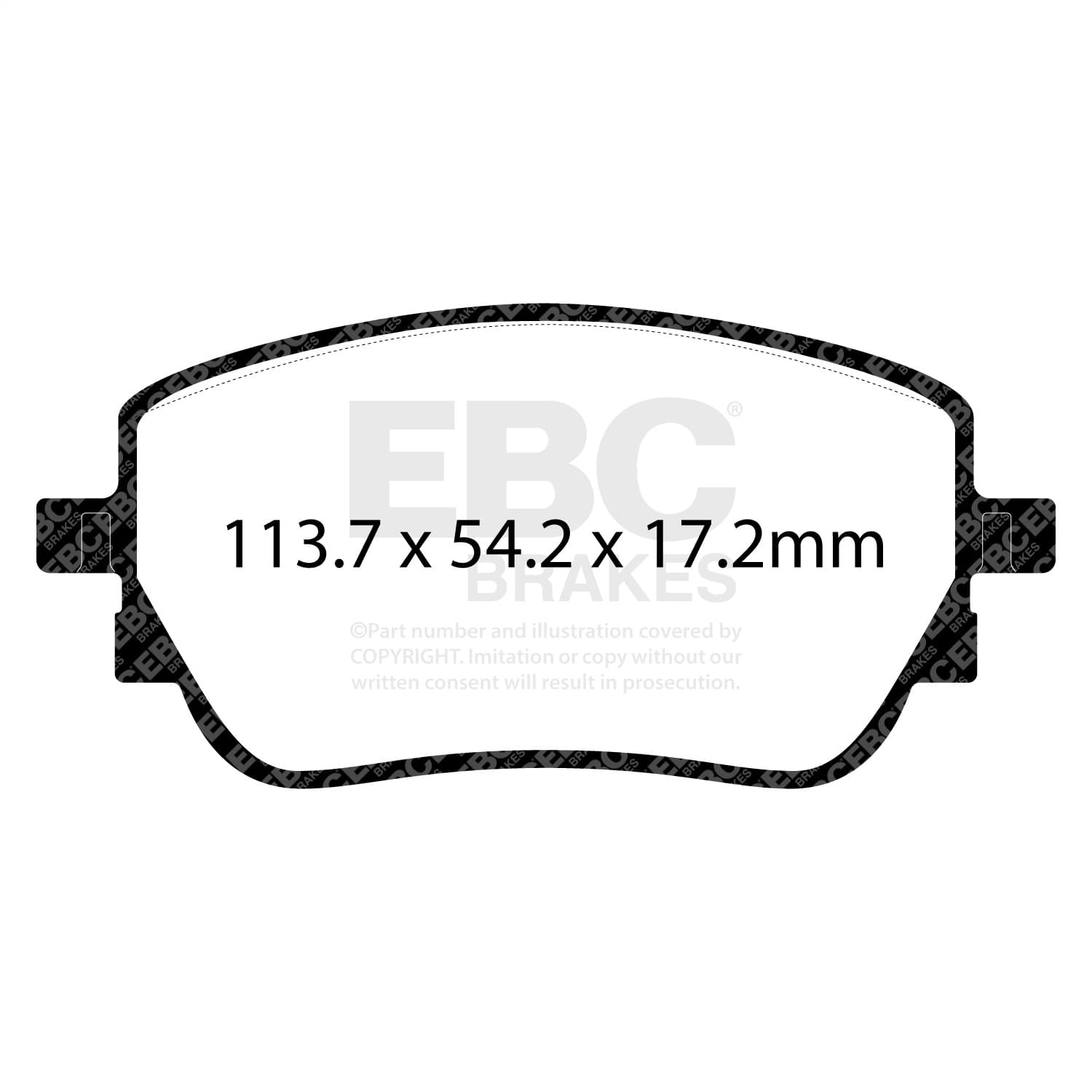 EBC Brakes - DP62391 - Disc Brake Pad image 3