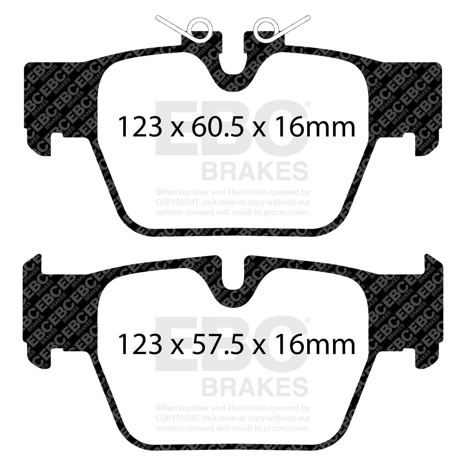 EBC Brakes - DP42394R - Disc Brake Pad image 4