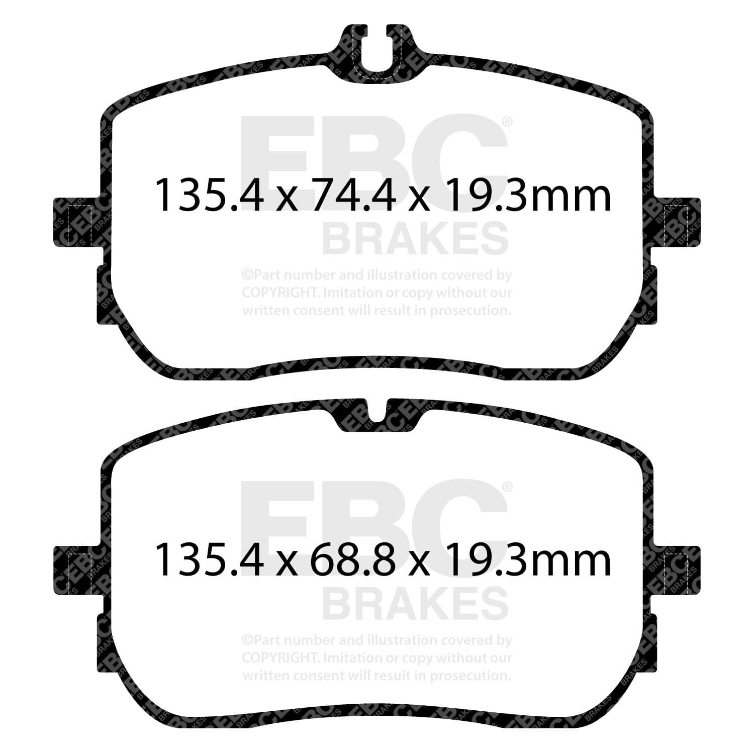 EBC Brakes - DP42395R - Disc Brake Pad image 4