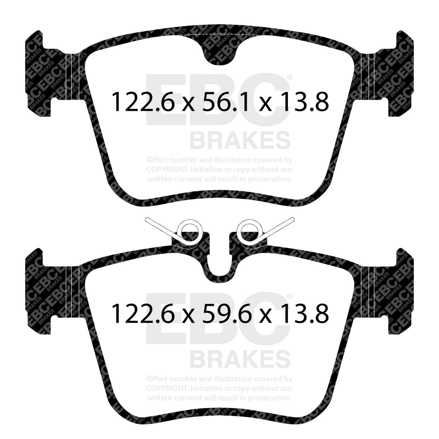 EBC Brakes - DP32411C - Disc Brake Pad image 2