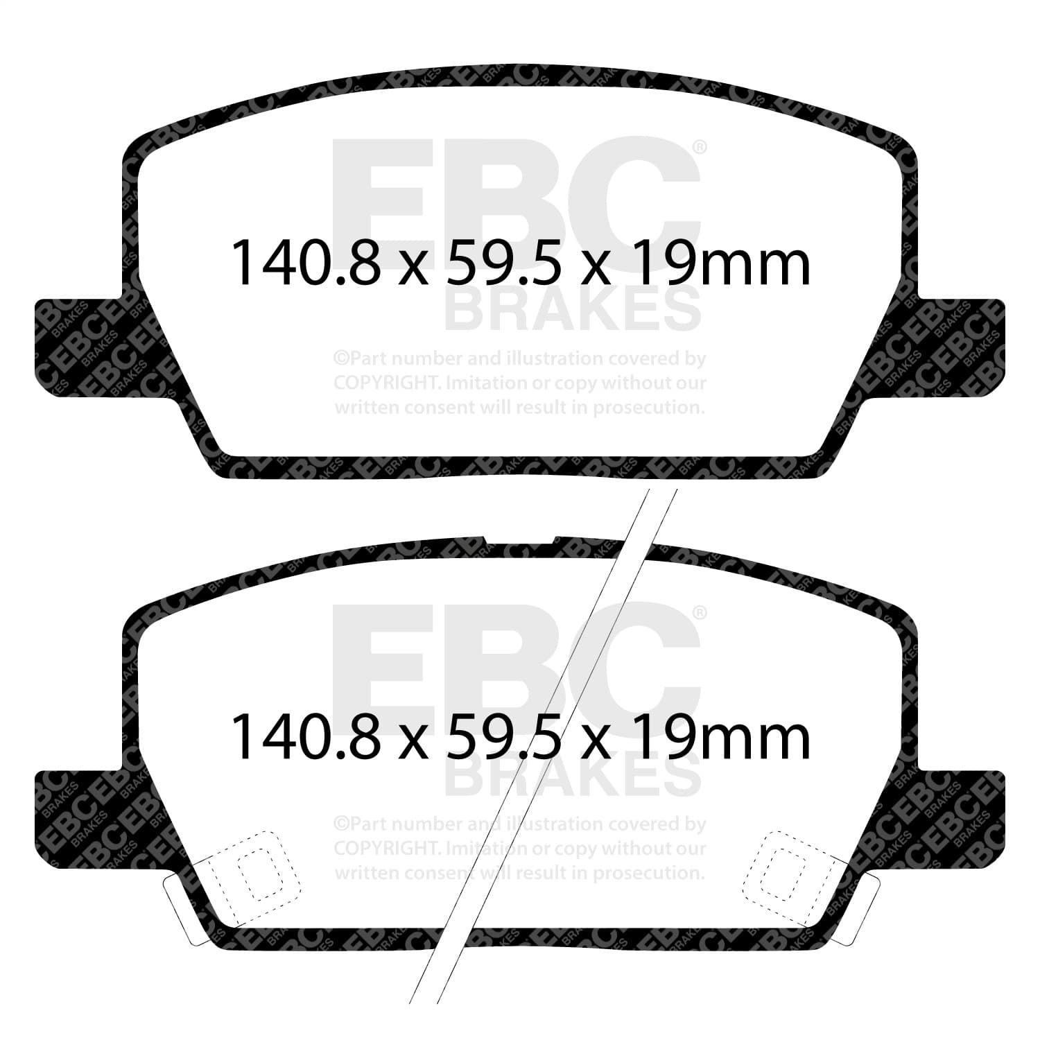 EBC Brakes - DP42420R - Disc Brake Pad image 5