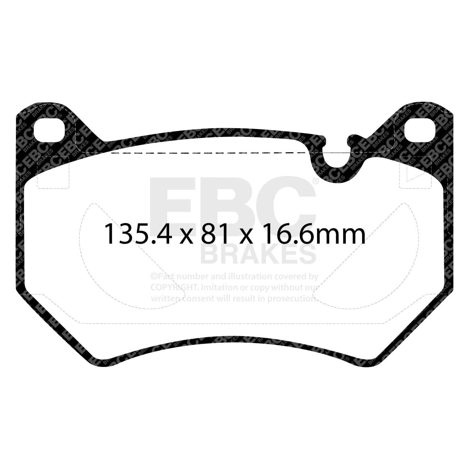 EBC Brakes - DP32436C - Disc Brake Pad image 5