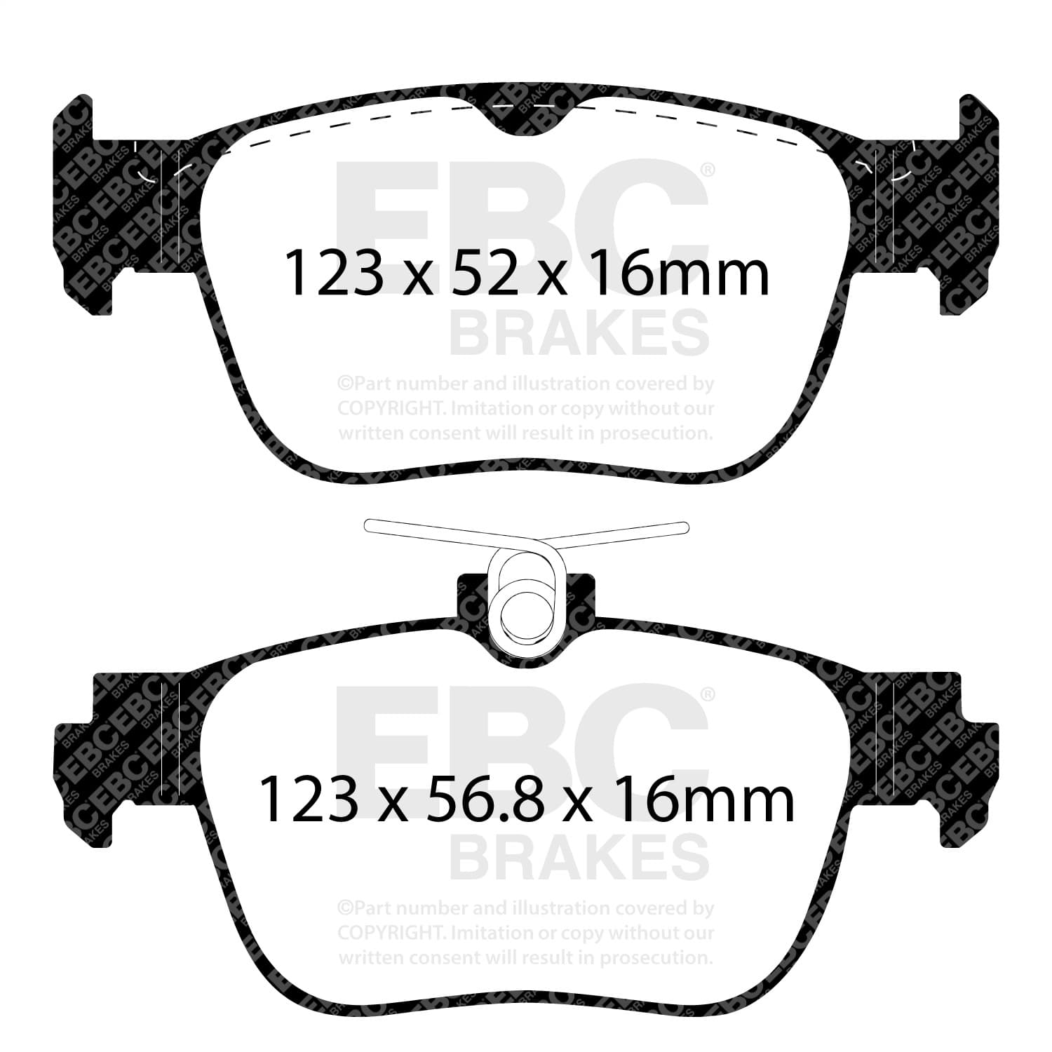 EBC Brakes - DP22440 - Disc Brake Pad image 3