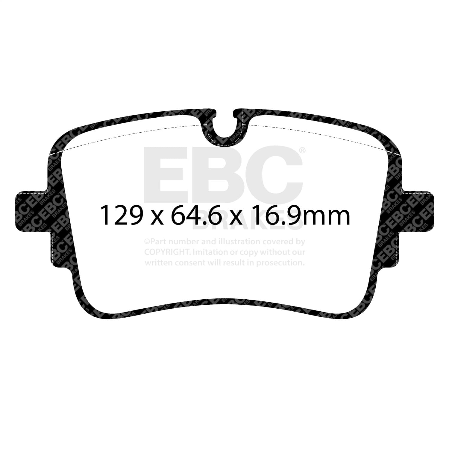 EBC Brakes - DP52456NDX - Disc Brake Pad image 4