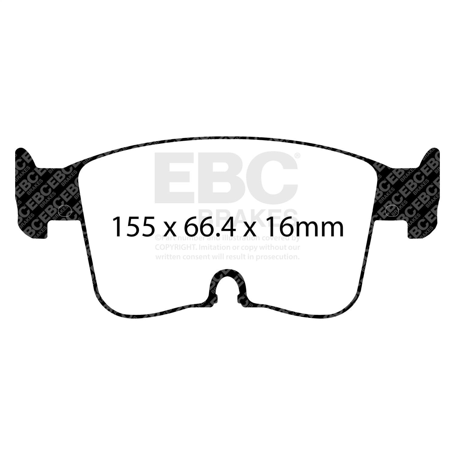 EBC Brakes - DP42479R - Disc Brake Pad image 5