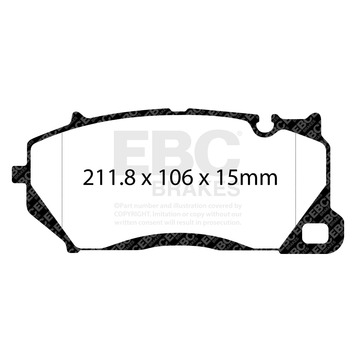 EBC Brakes - DP32492C - Disc Brake Pad image 4