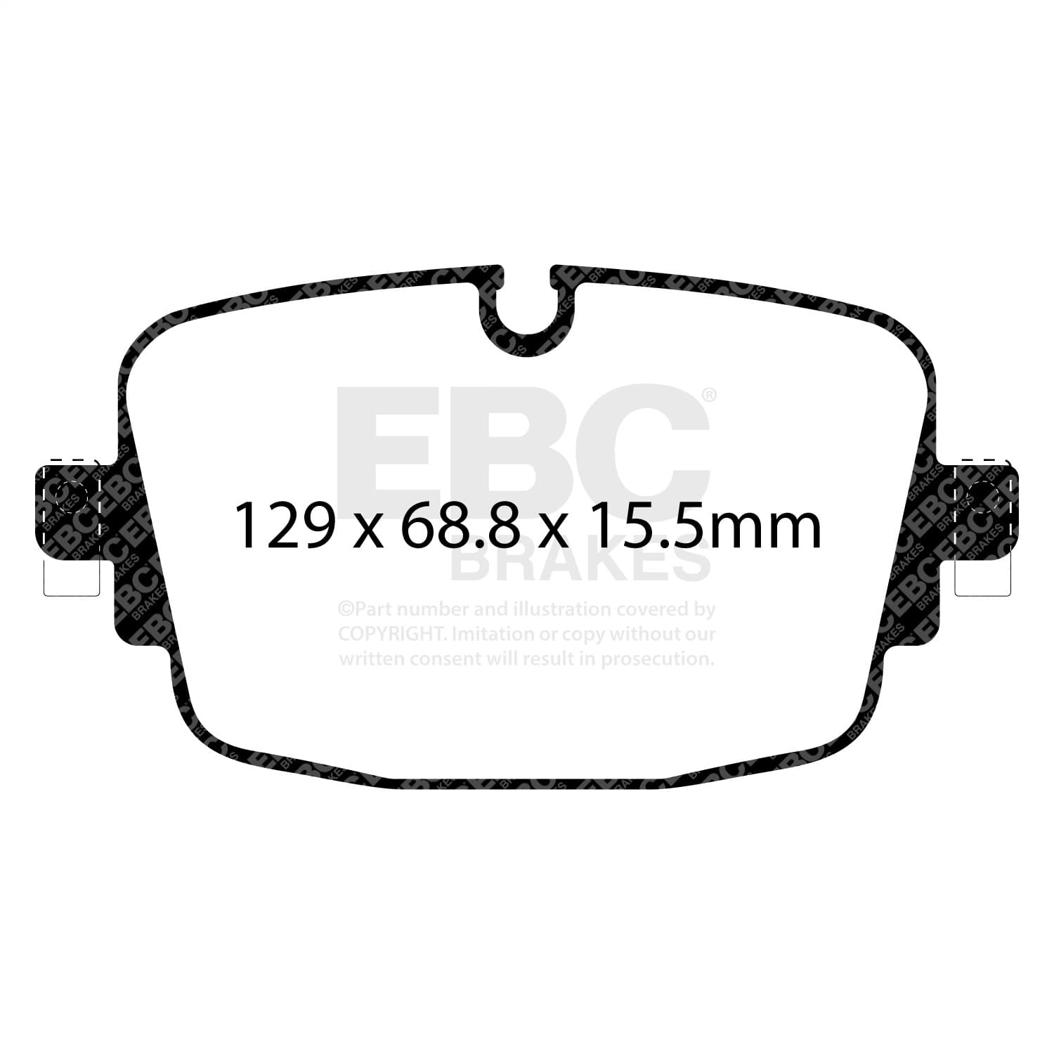 EBC Brakes - DP32516C - Disc Brake Pad image 3