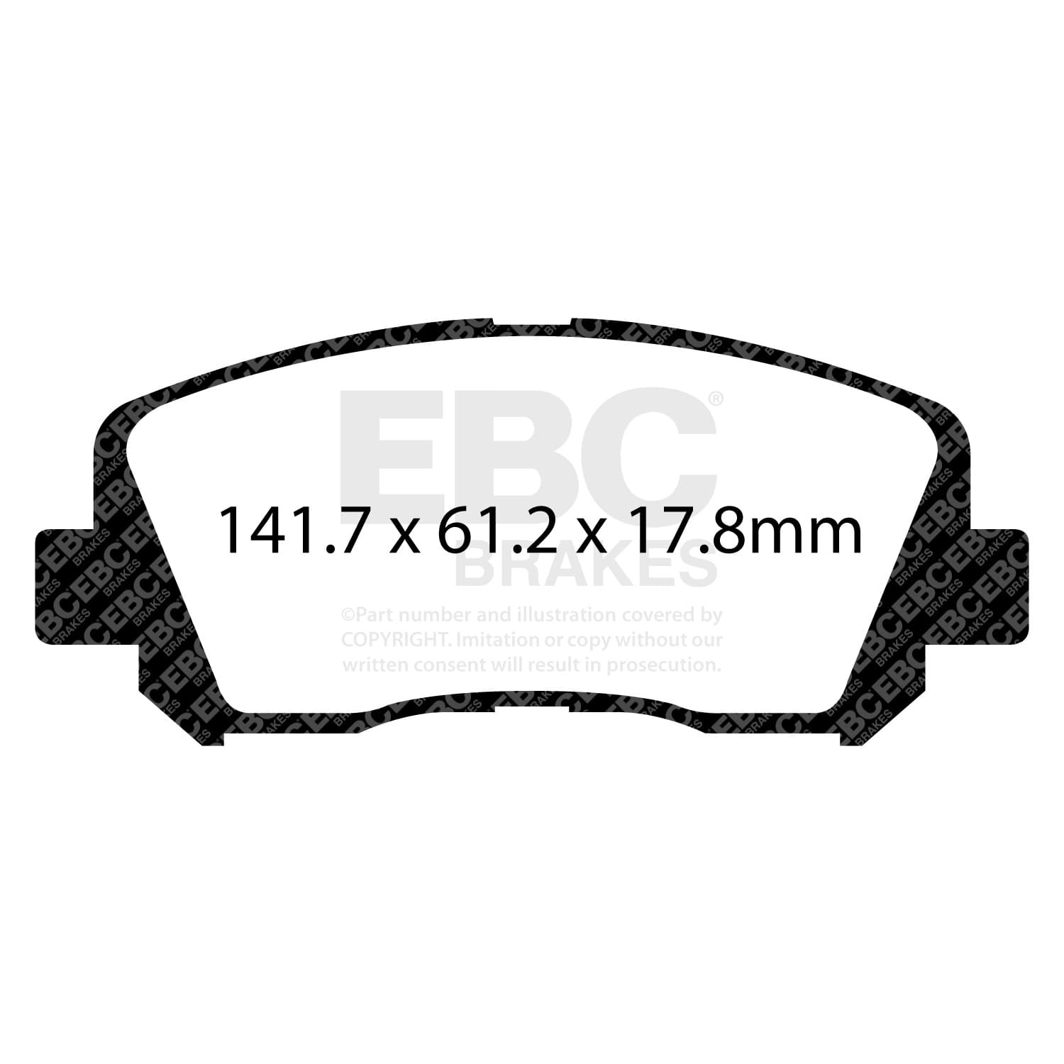 EBC Brakes - DP33007C - Disc Brake Pad image 4