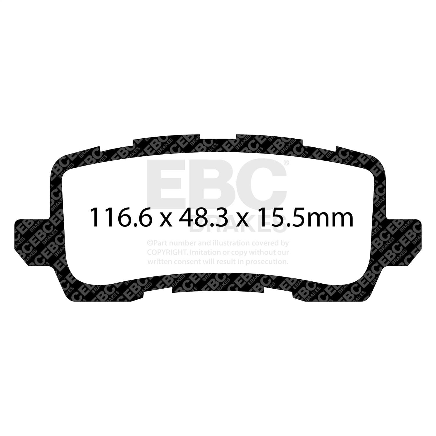EBC Brakes - DP23018 - Disc Brake Pad image 5