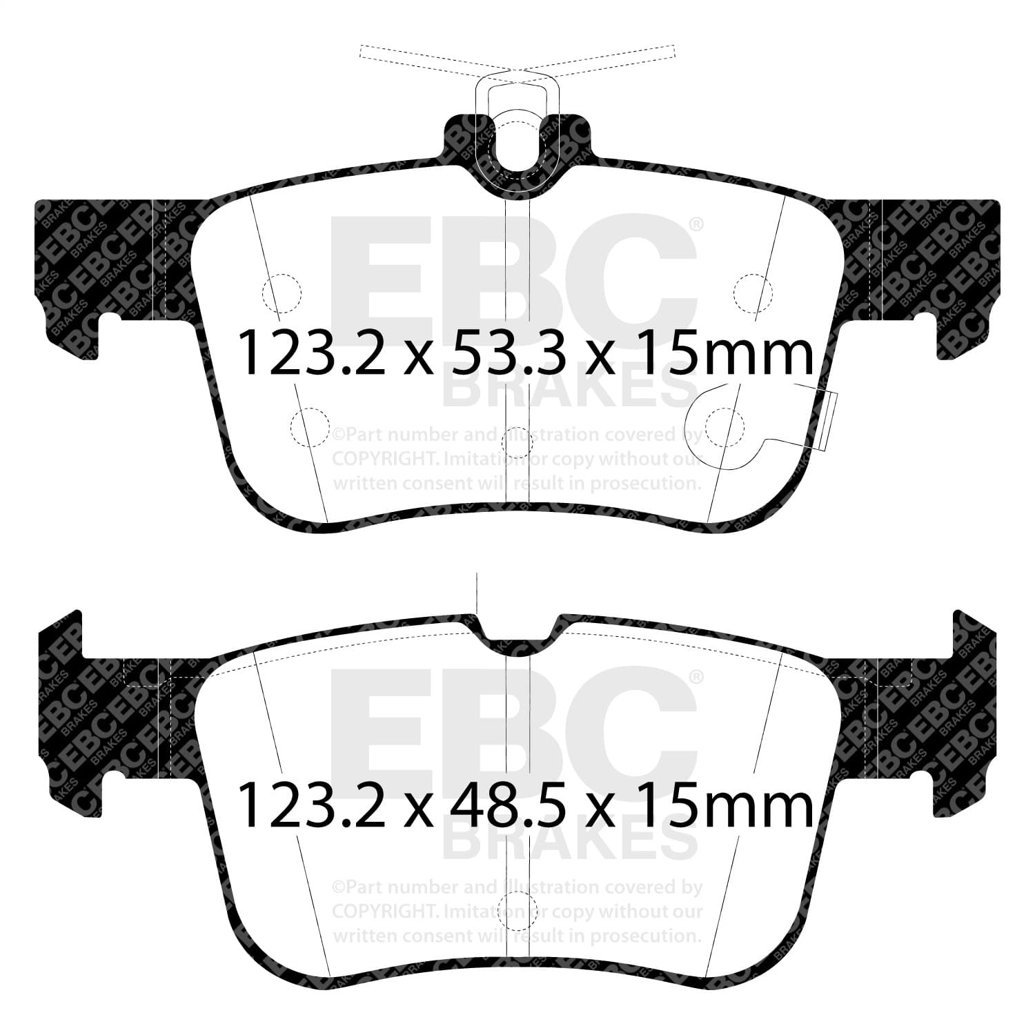 EBC Brakes - DP23059 - Disc Brake Pad image 5