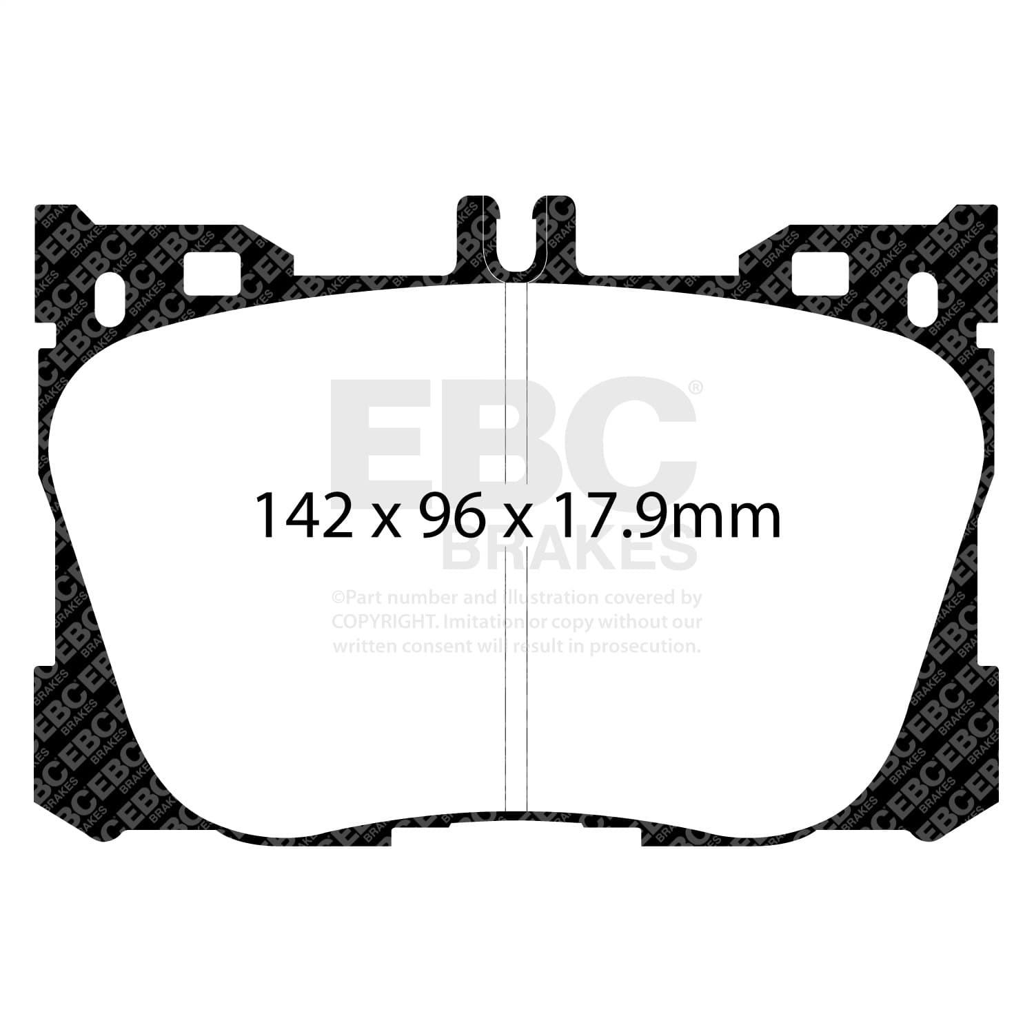 EBC Brakes - DP23070 - Disc Brake Pad image 4