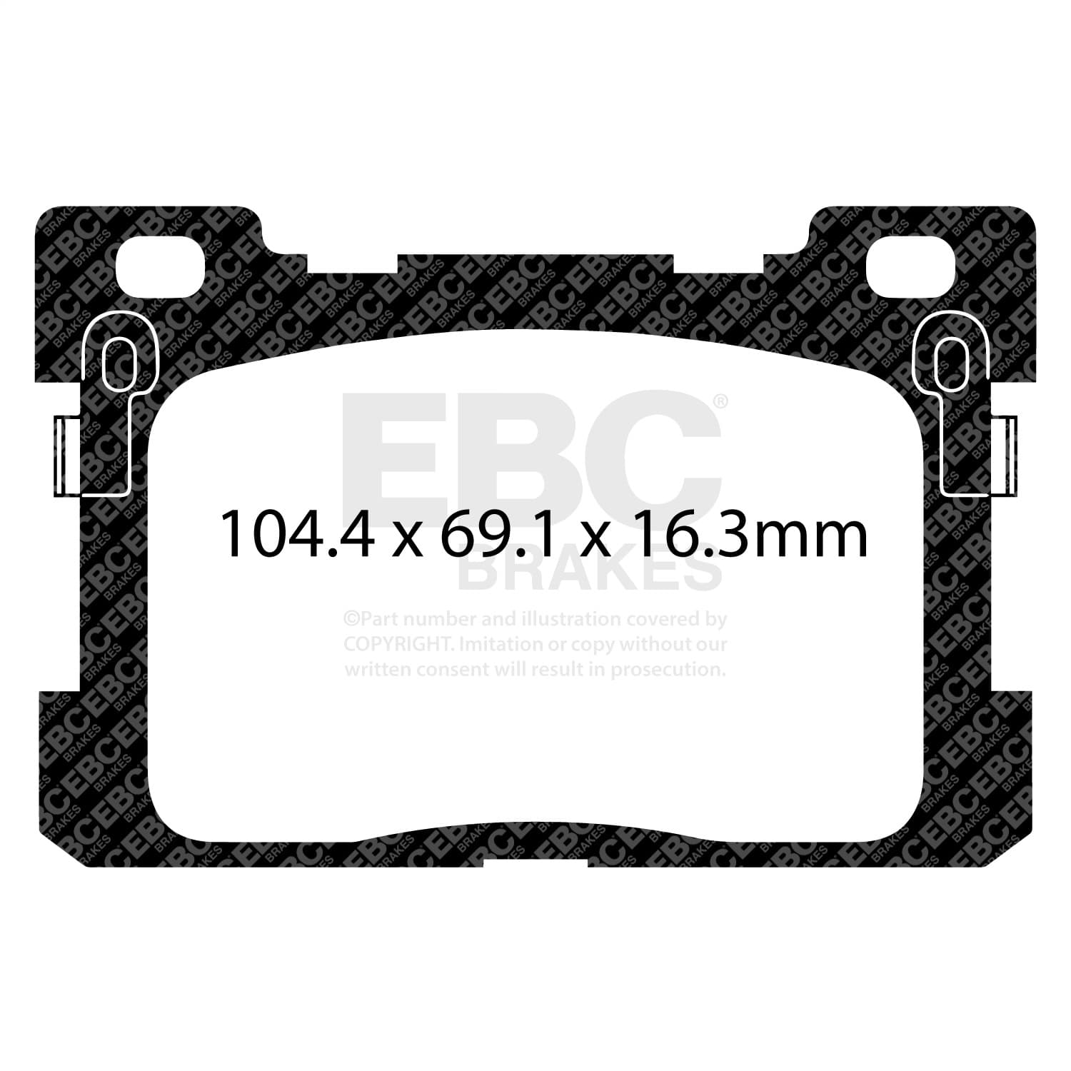 EBC Brakes - S2KR2382 - Rear - Disc Brake Pad and Rotor Kit image 2