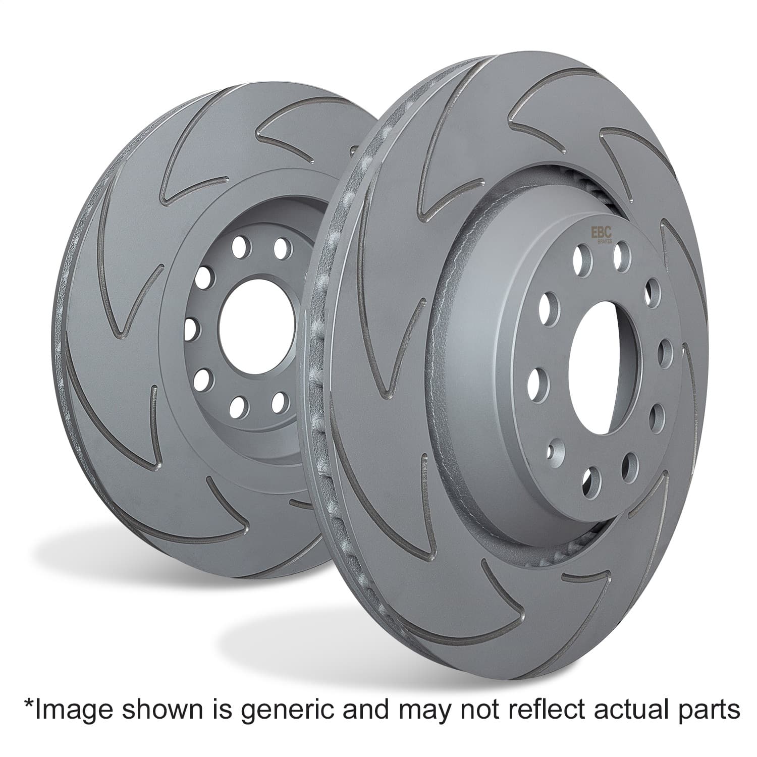 EBC Brakes - BSD1131 - Front - Disc Brake Rotor Set image 1