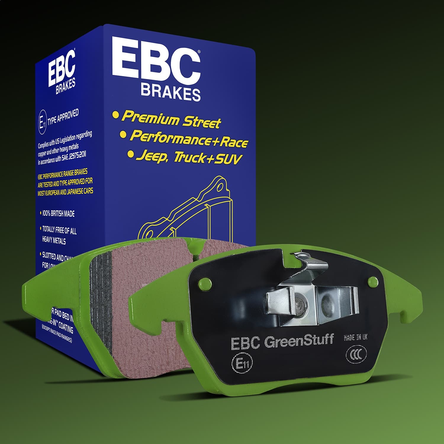 EBC Brakes - DP61145 - Disc Brake Pad image 5