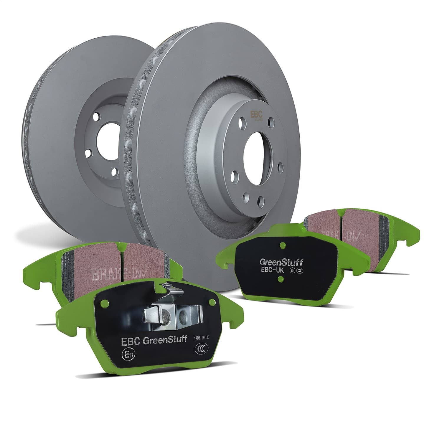 EBC Brakes - S11KF1237 - Front - Disc Brake Pad and Rotor Kit image 3