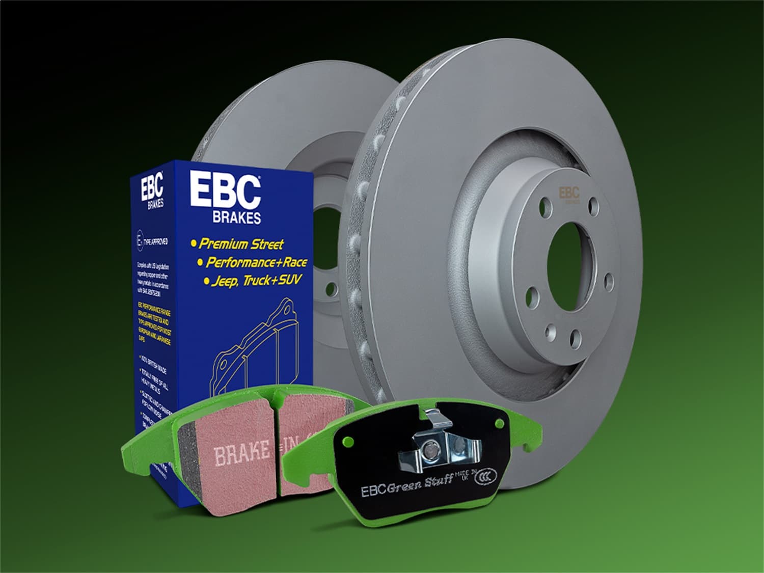 EBC Brakes - S11KF1858 - Front - Disc Brake Pad and Rotor Kit image 7