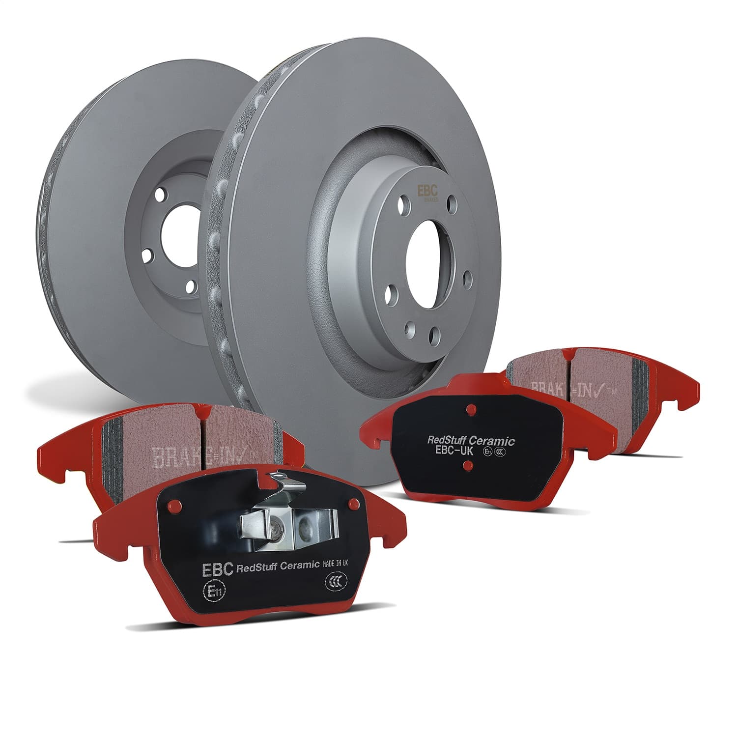 EBC Brakes - S12KF1069 - Front - Disc Brake Pad and Rotor Kit image 5