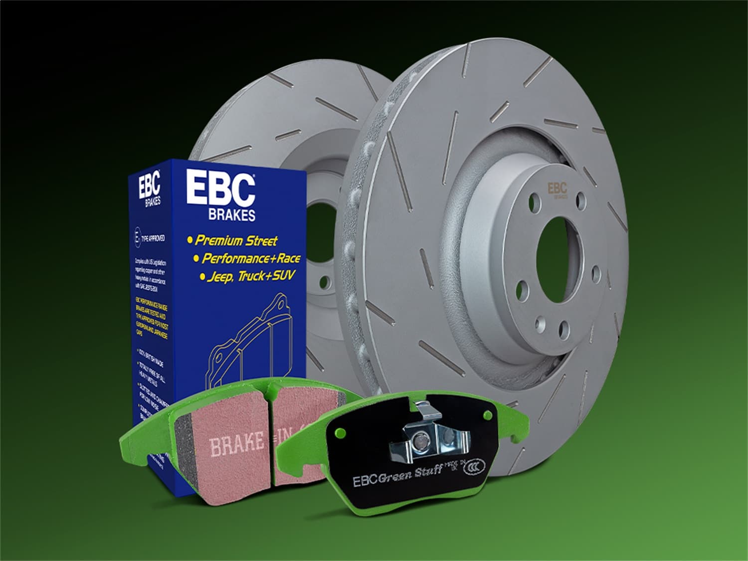 EBC Brakes - S2KF1258 - Front - Disc Brake Pad and Rotor Kit image 2