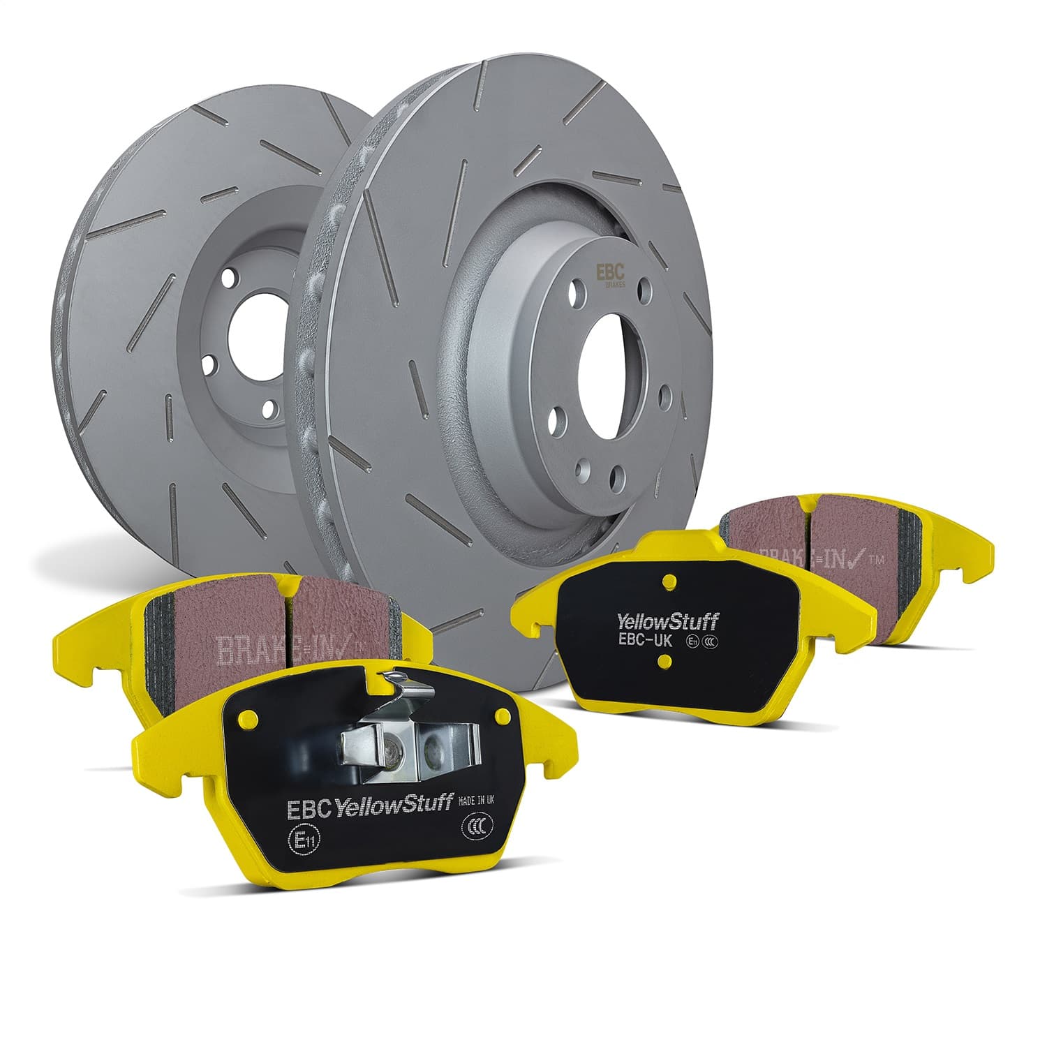 EBC Brakes - S9KF1900 - Front - Disc Brake Pad and Rotor Kit image 4
