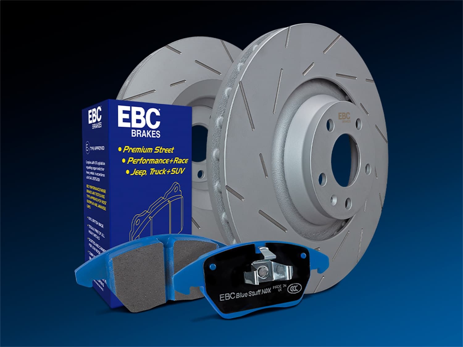 EBC Brakes - S10KF1179 - Front - Disc Brake Pad and Rotor Kit image 2